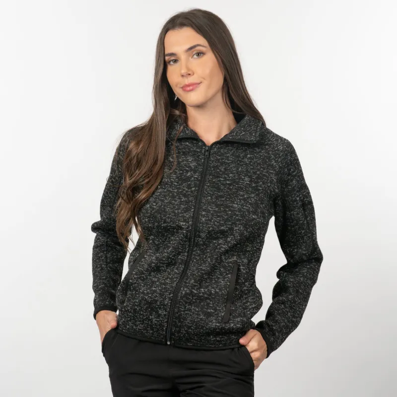 LADIES LONG SLEEVE SWEATER KNIT JACKET sold by Burnside