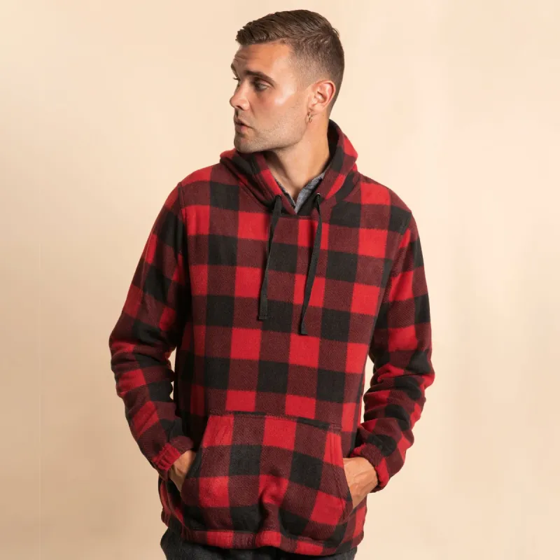 POLAR FLEECE HOODIE sold by Burnside