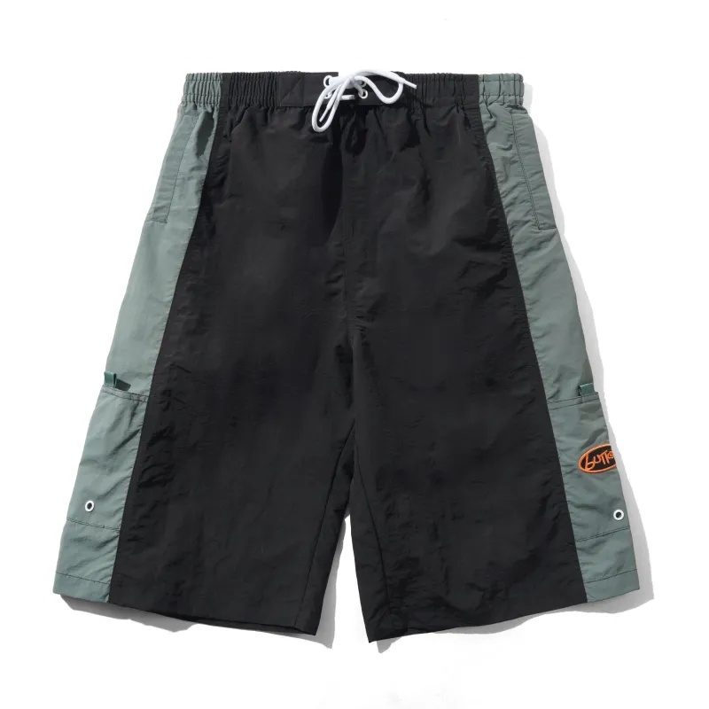 Abseil Boardshorts, Black / Sage sold by Butter