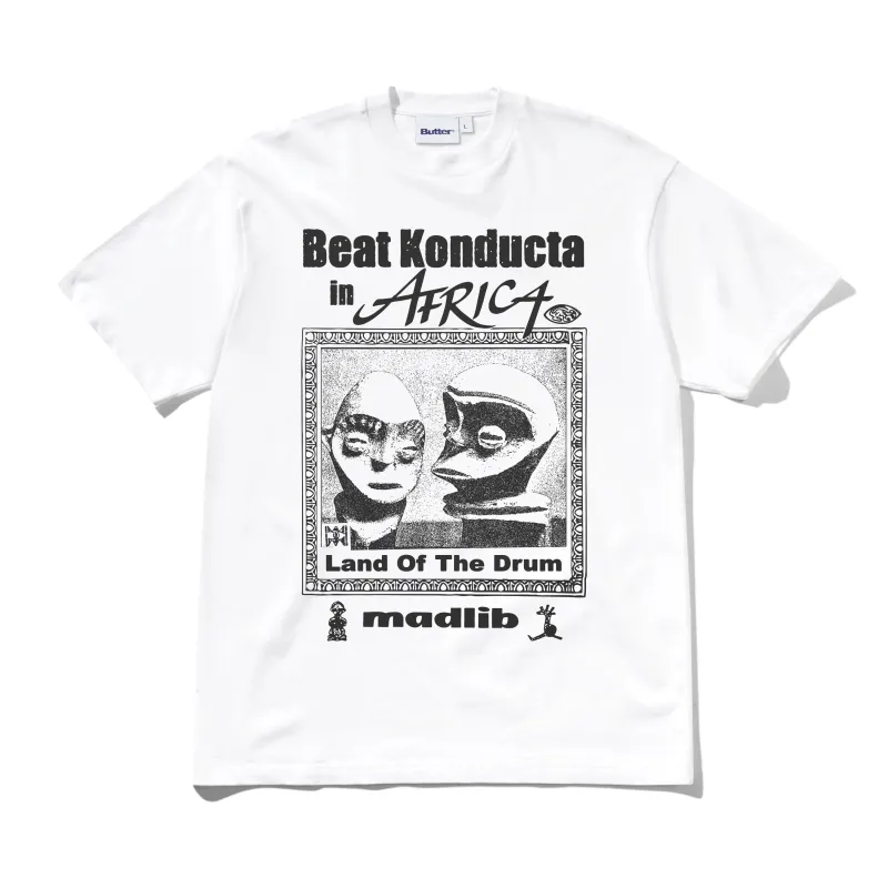 Africa Tee, White made by Butter