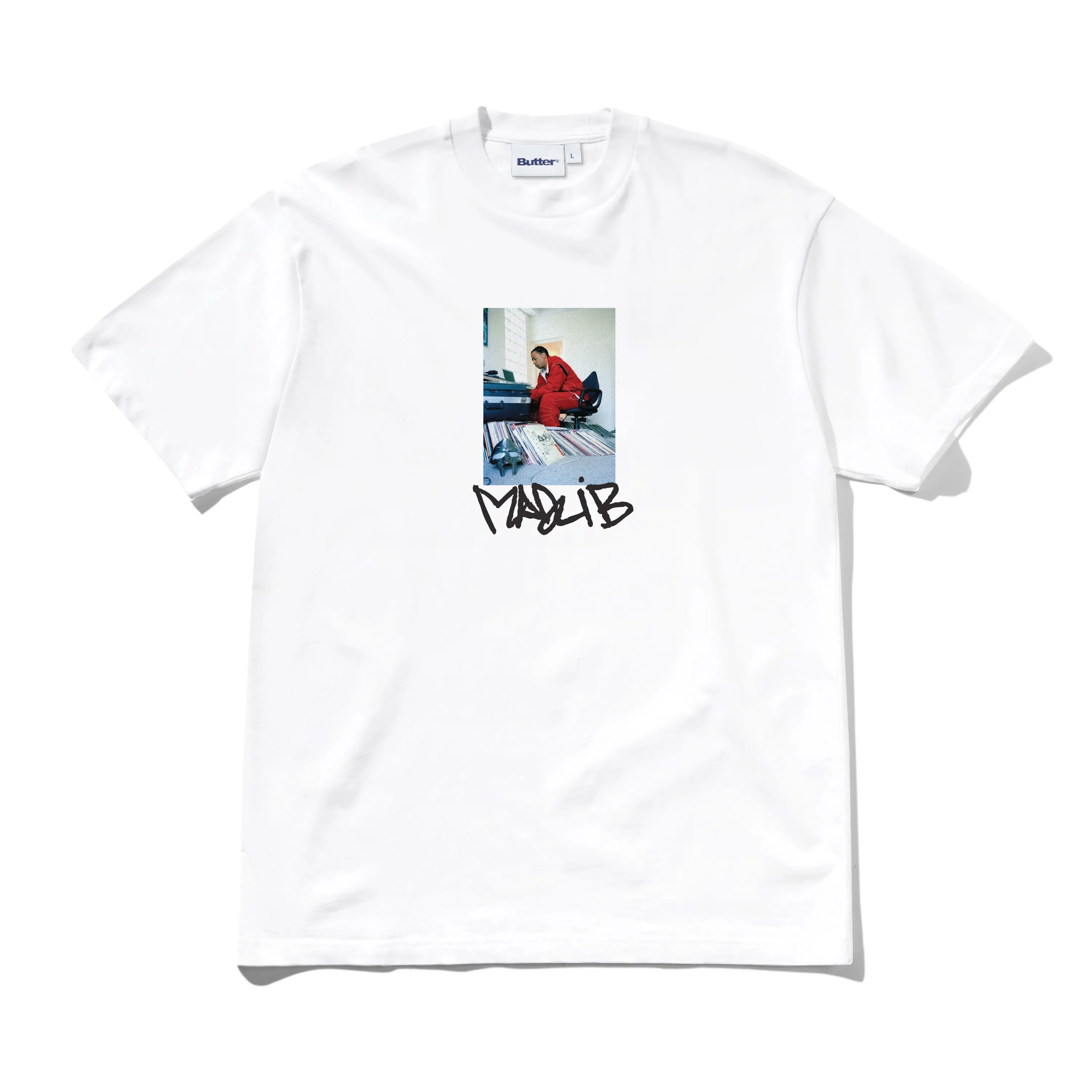 Bomb Shelter Tee, White sold by Butter