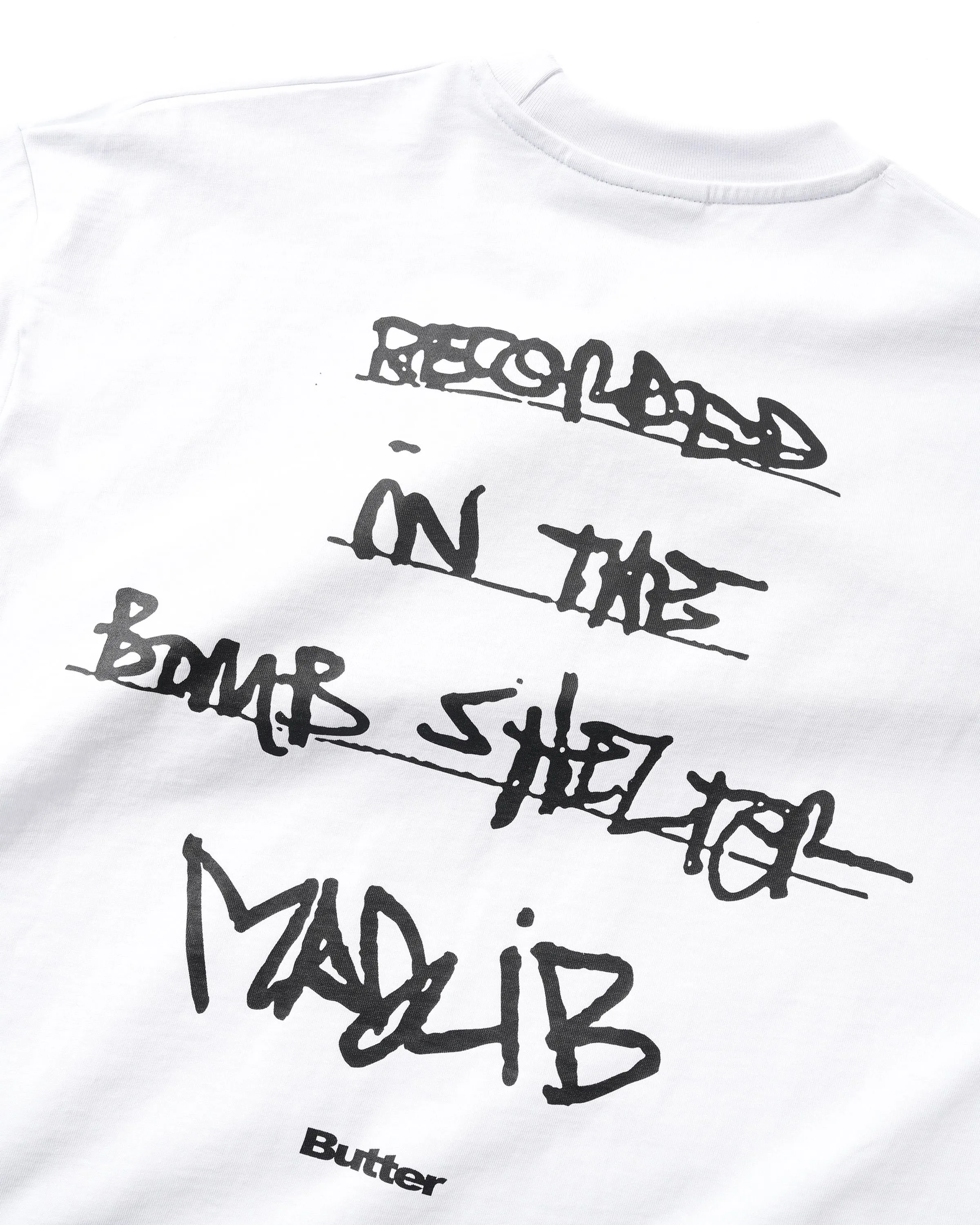 Bomb Shelter Tee, White sold by Butter product image thumbnail 4