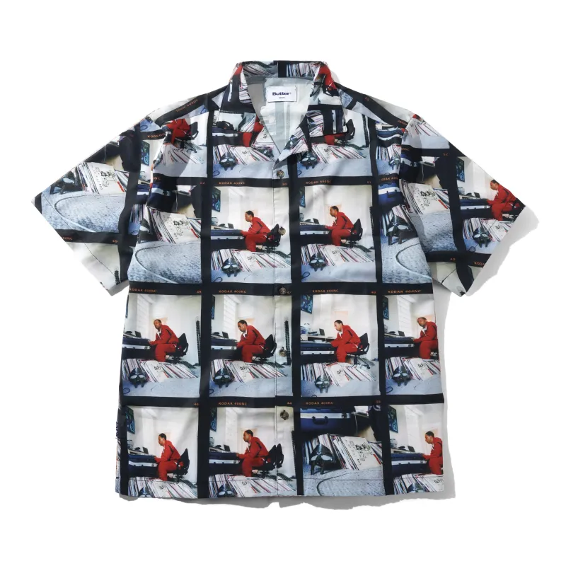 Bomb Shelter Rayon Shirt, Multi sold by Butter