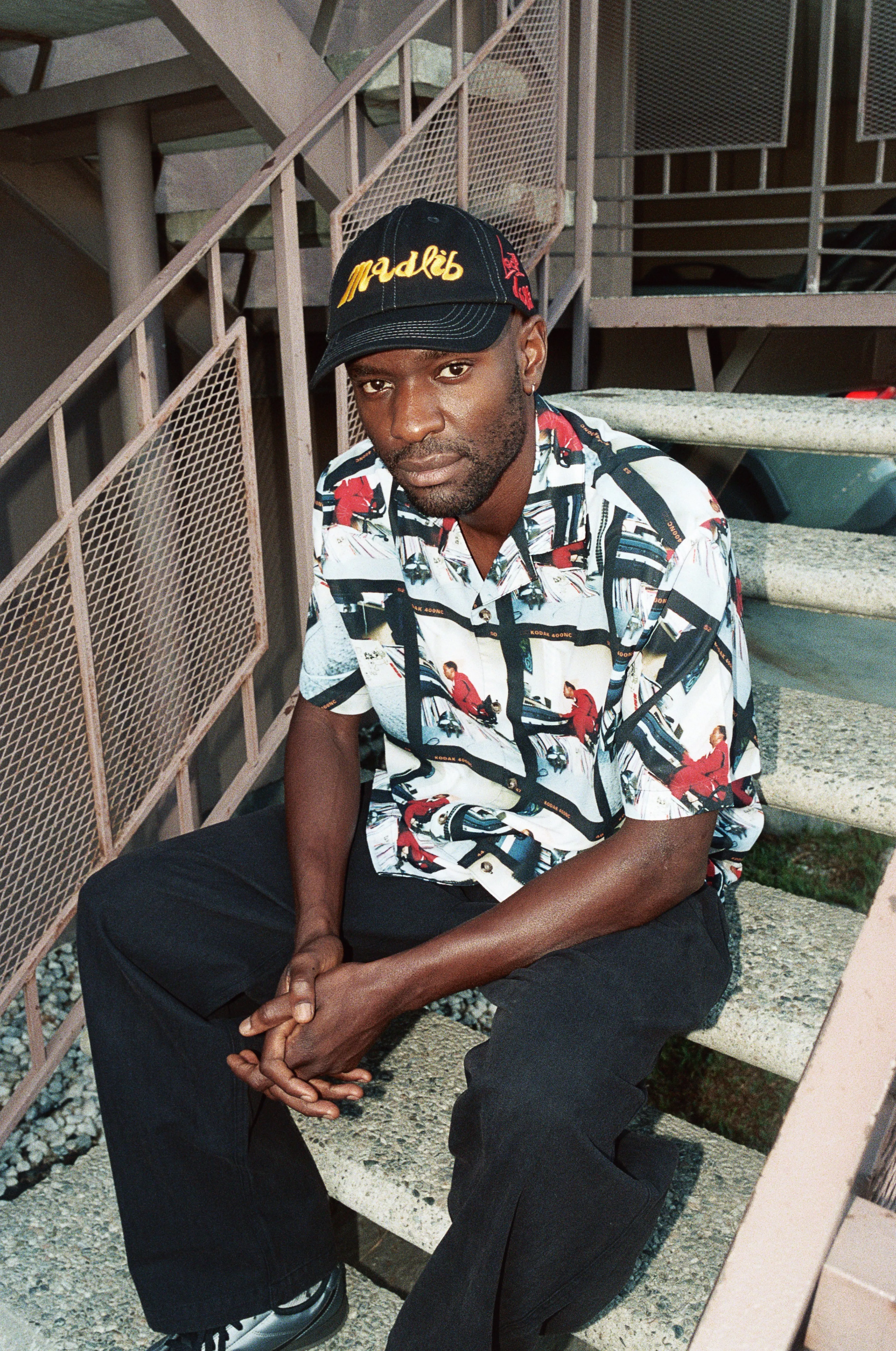 Bomb Shelter Rayon Shirt, Multi sold by Butter product image thumbnail 4