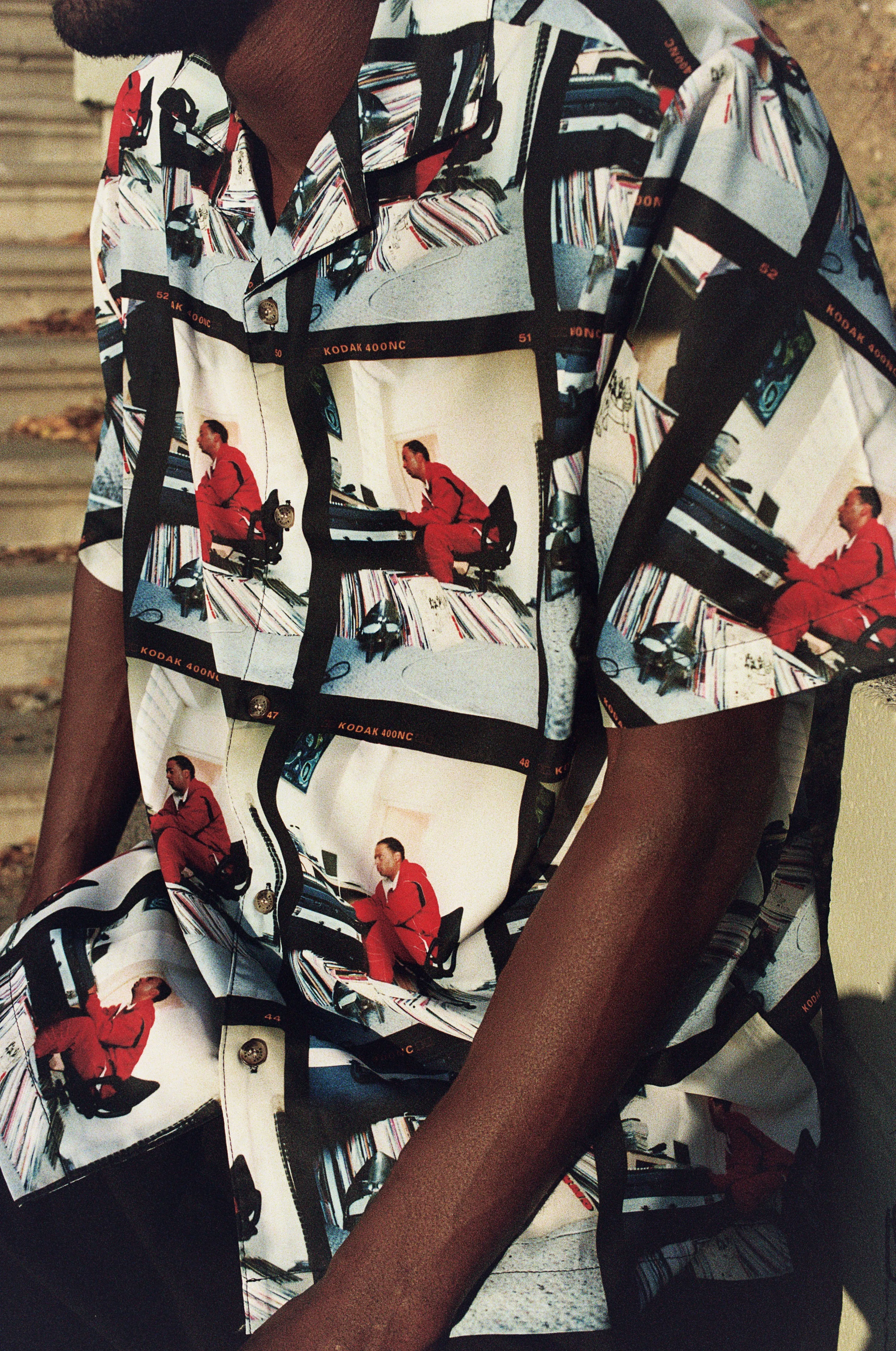 Bomb Shelter Rayon Shirt, Multi sold by Butter product image thumbnail 5
