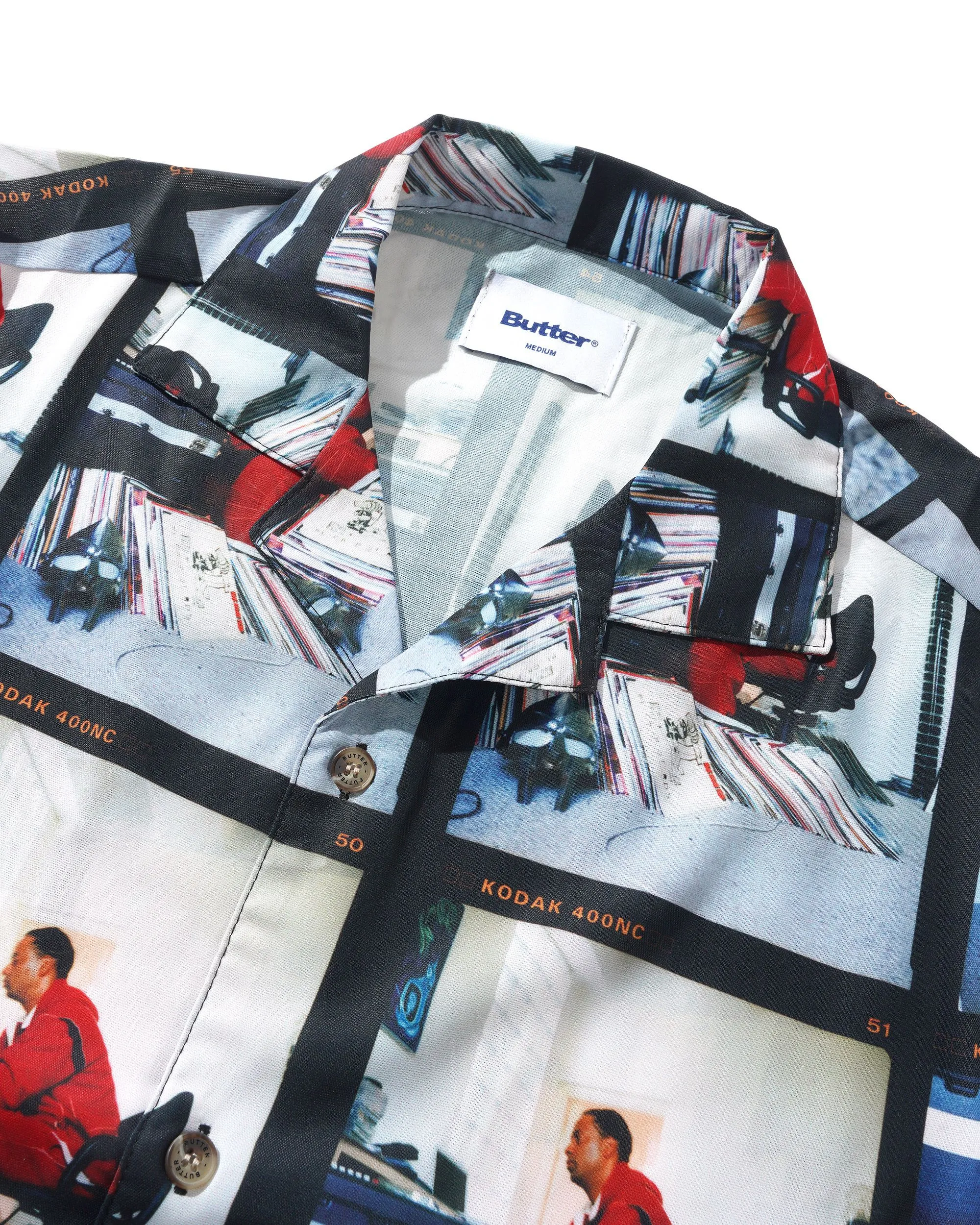 Bomb Shelter Rayon Shirt, Multi sold by Butter product image thumbnail 3