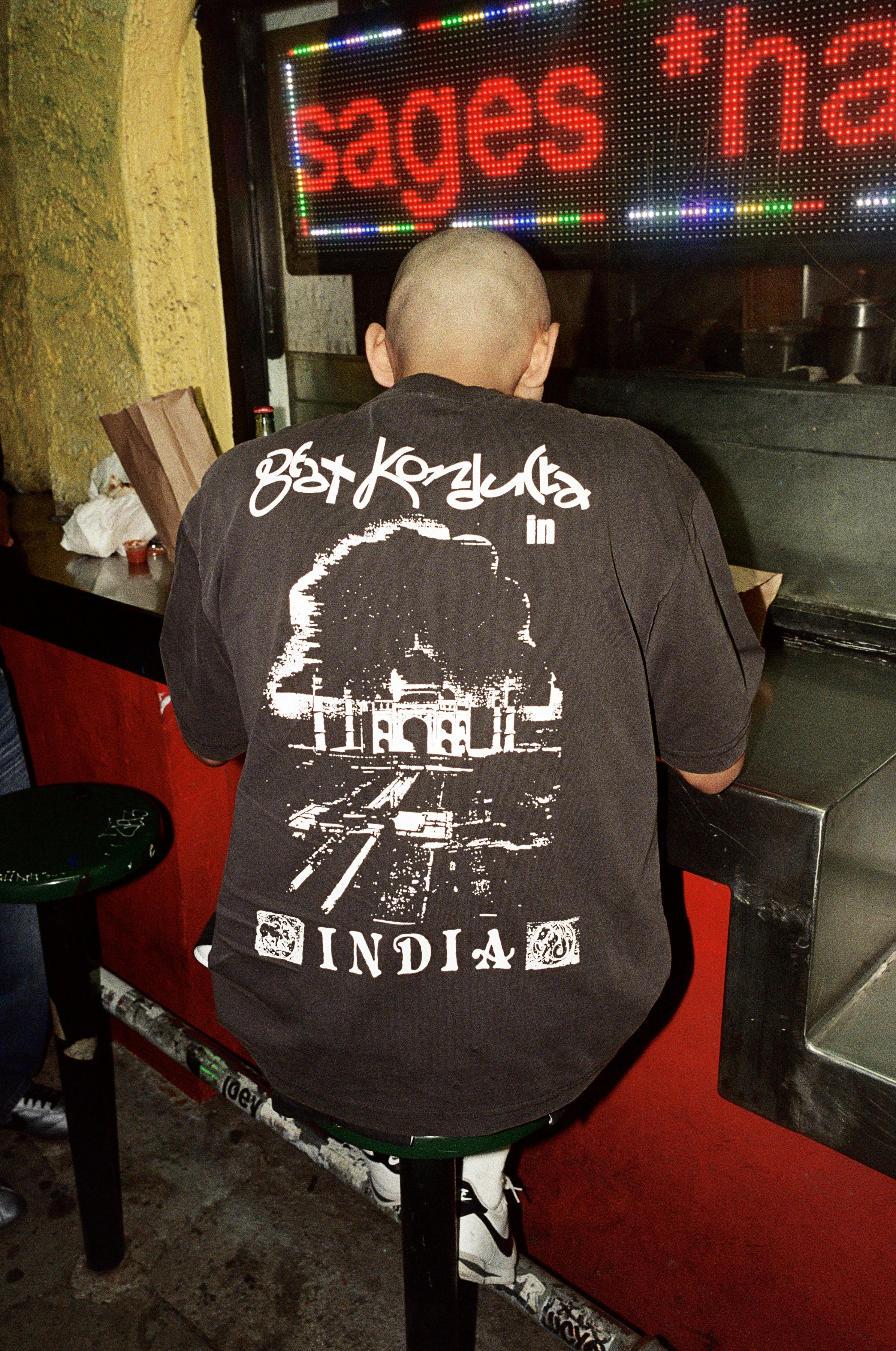 India Tee, Washed Black sold by Butter product image thumbnail 5