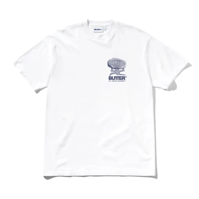 Terrain Tee, White sold by Butter