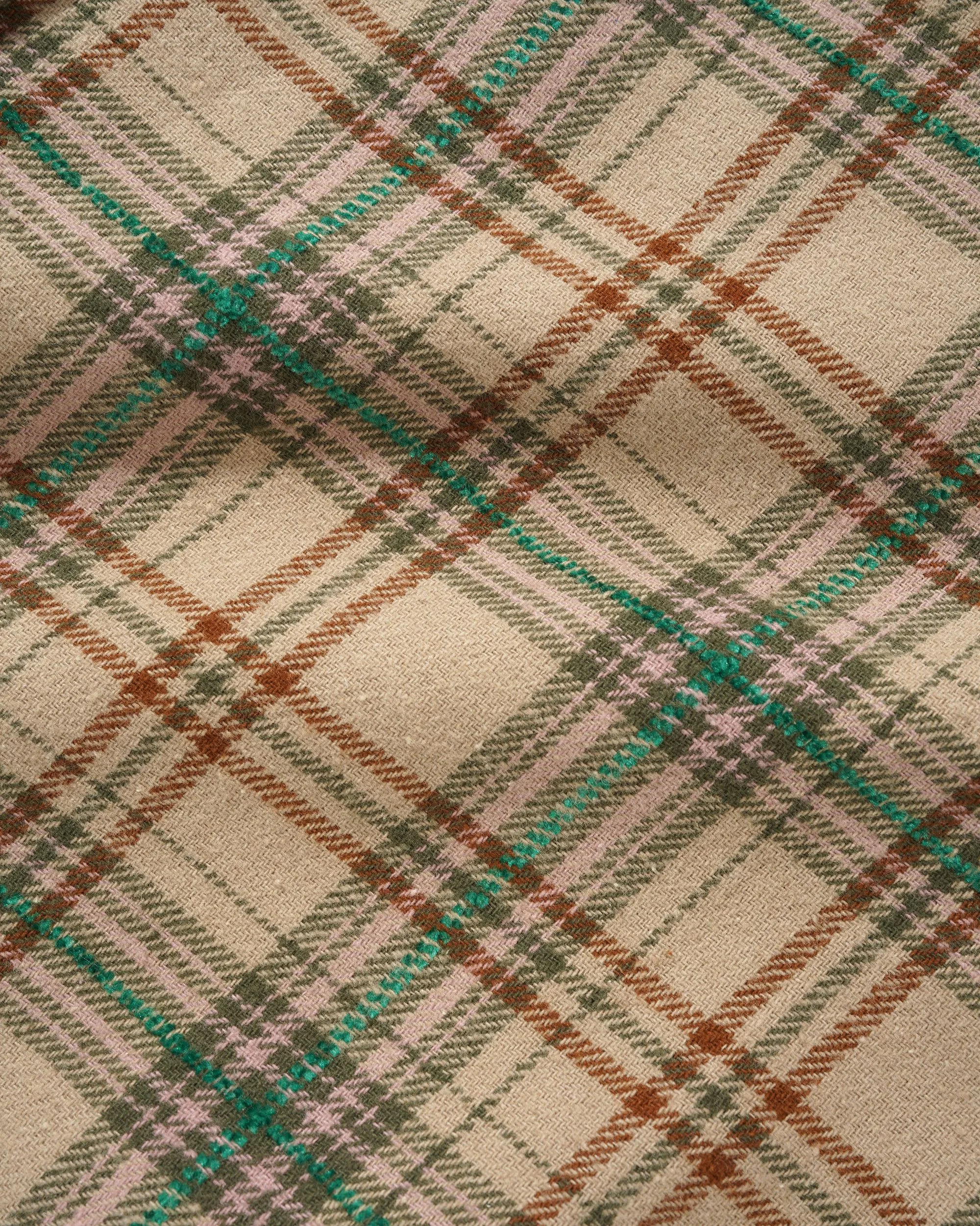 Bear Flannel Shirt, Khaki sold by Butter product image thumbnail 3