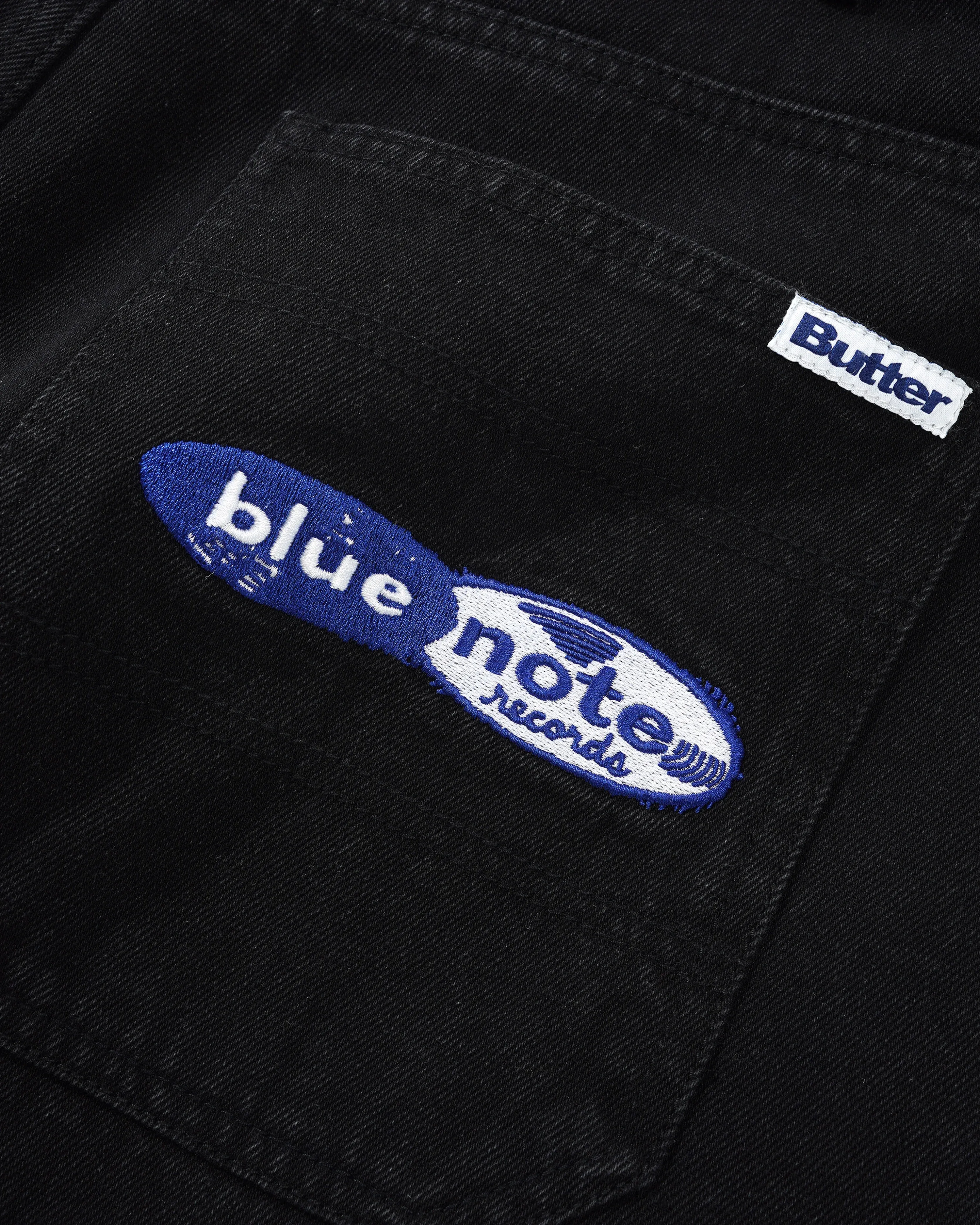 Blue Note Pleated Denim Shorts, Washed Black sold by Butter product image thumbnail 3