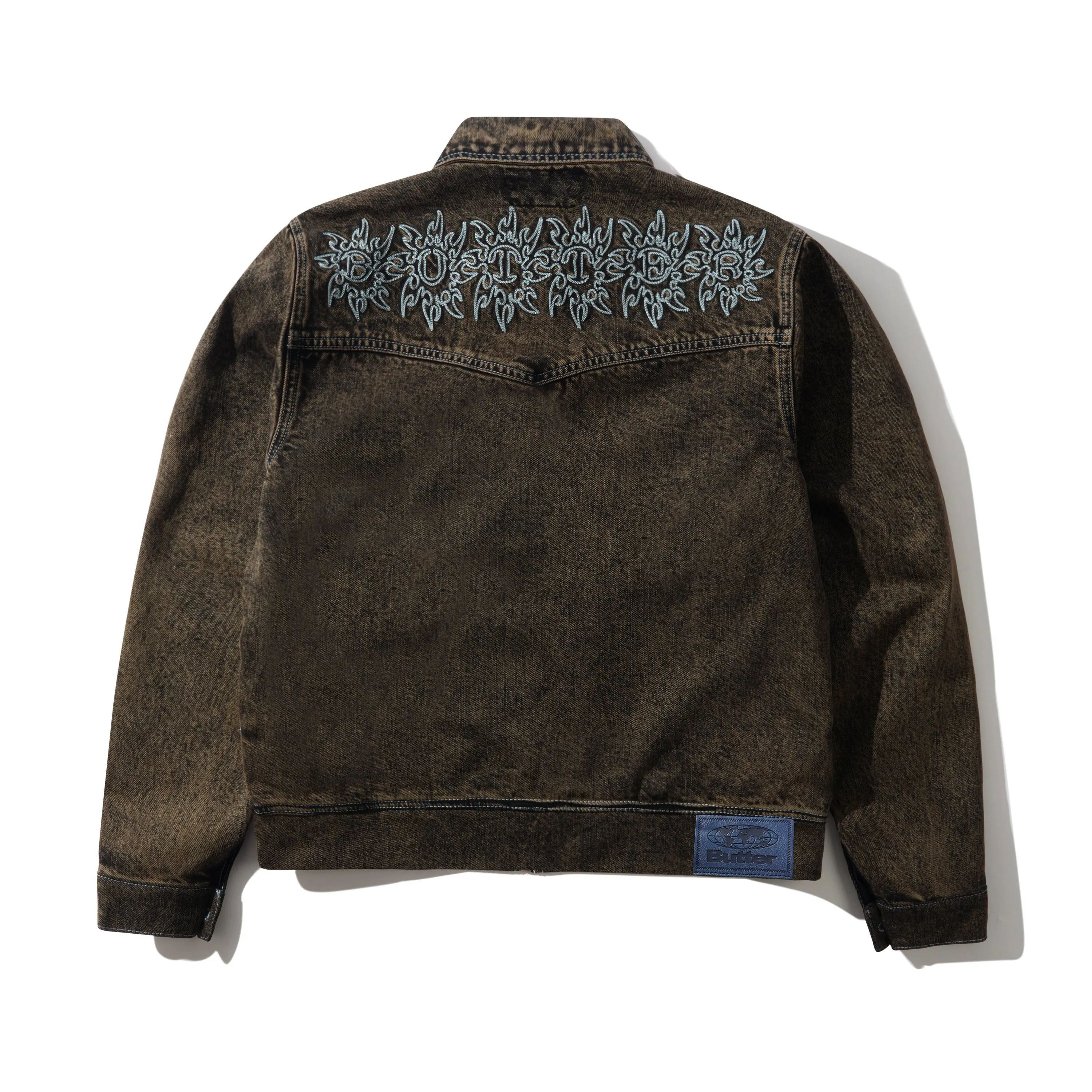 Bronco Denim Jacket, Tinted Brown sold by Butter product image thumbnail 2