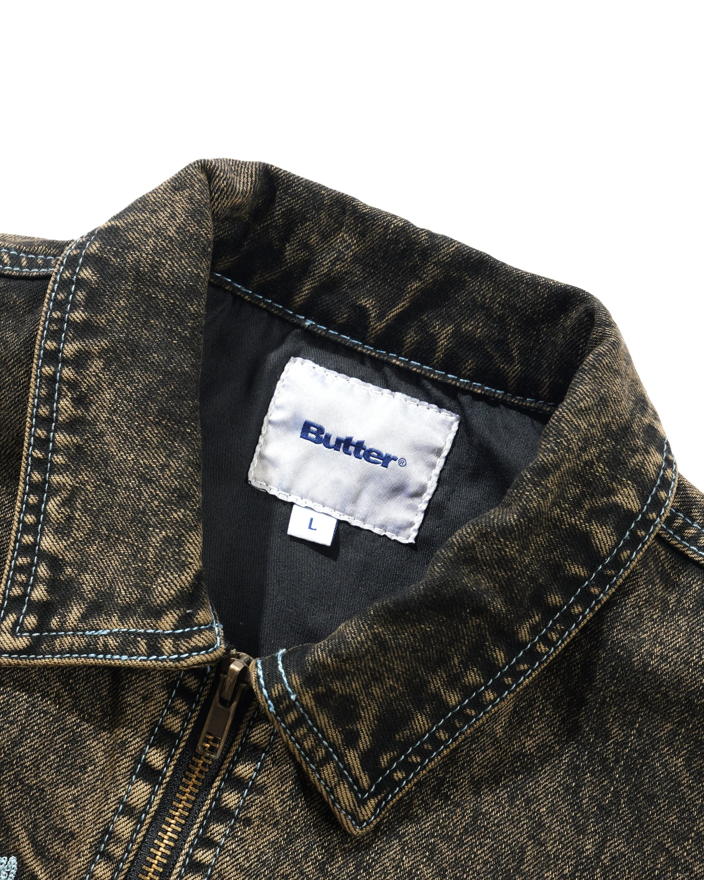 Bronco Denim Jacket, Tinted Brown sold by Butter product image thumbnail 4