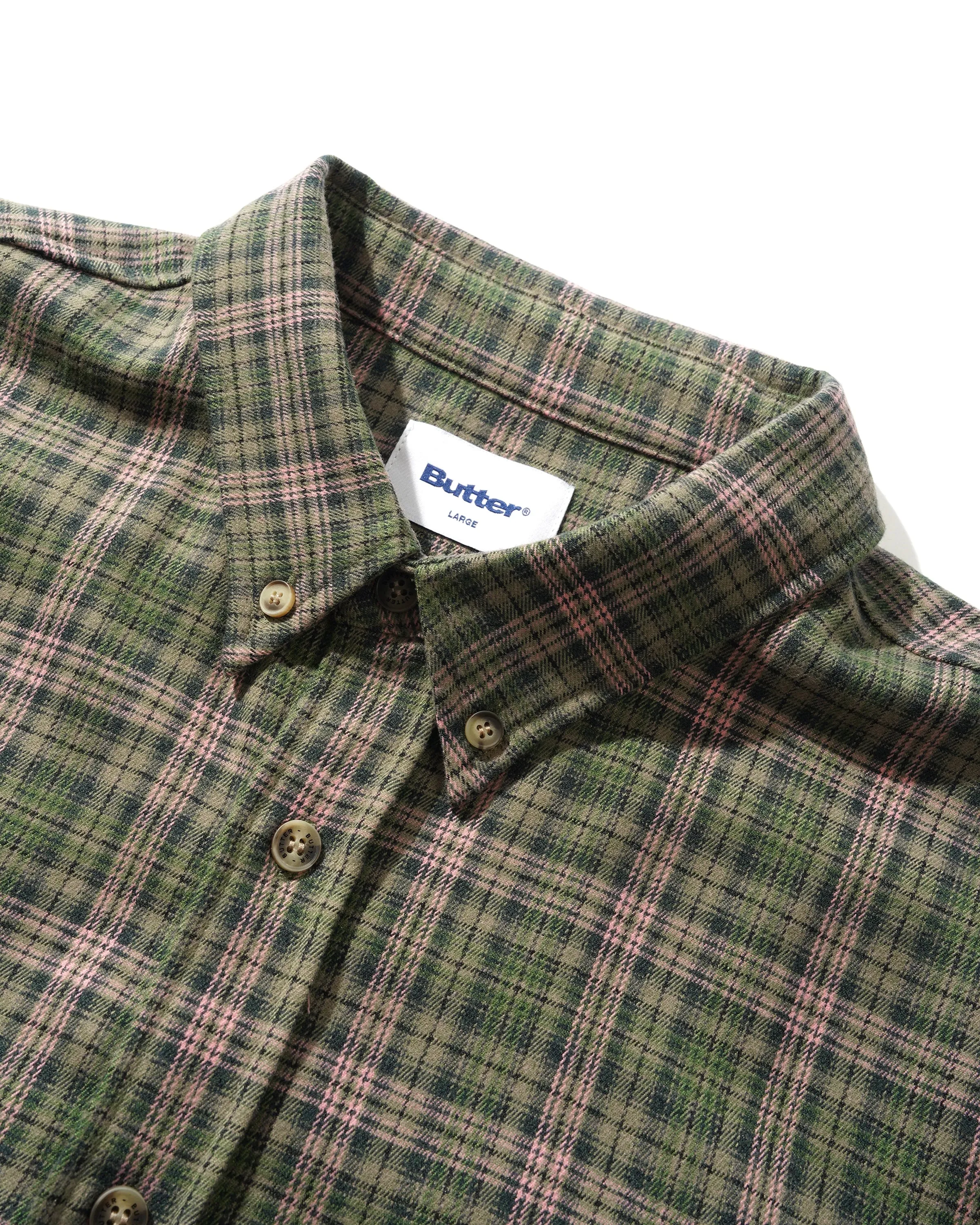 Connection Shirt, Sage / Pink sold by Butter product image thumbnail 4