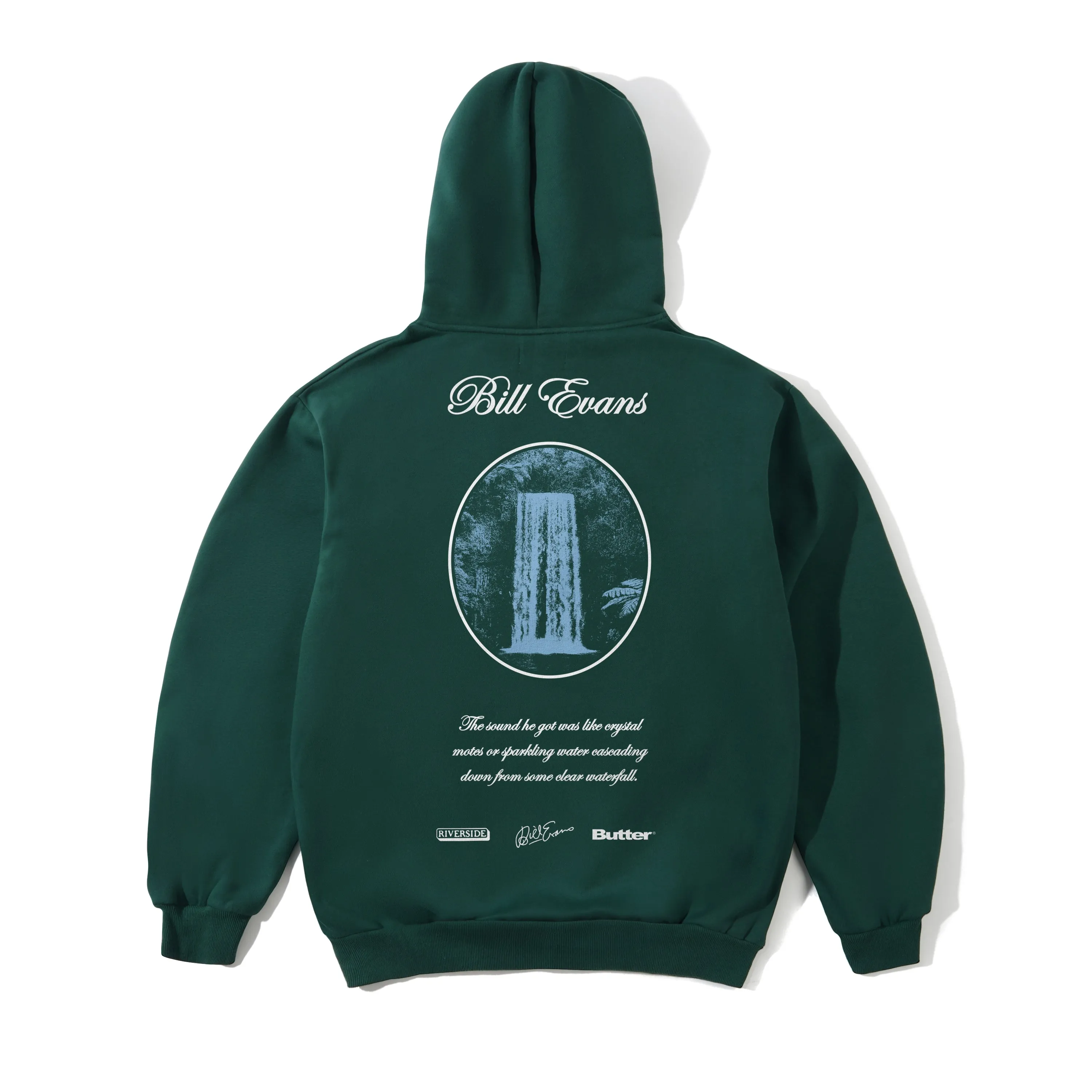 Crystal Notes Pullover Hood, Forest sold by Butter product image thumbnail 2