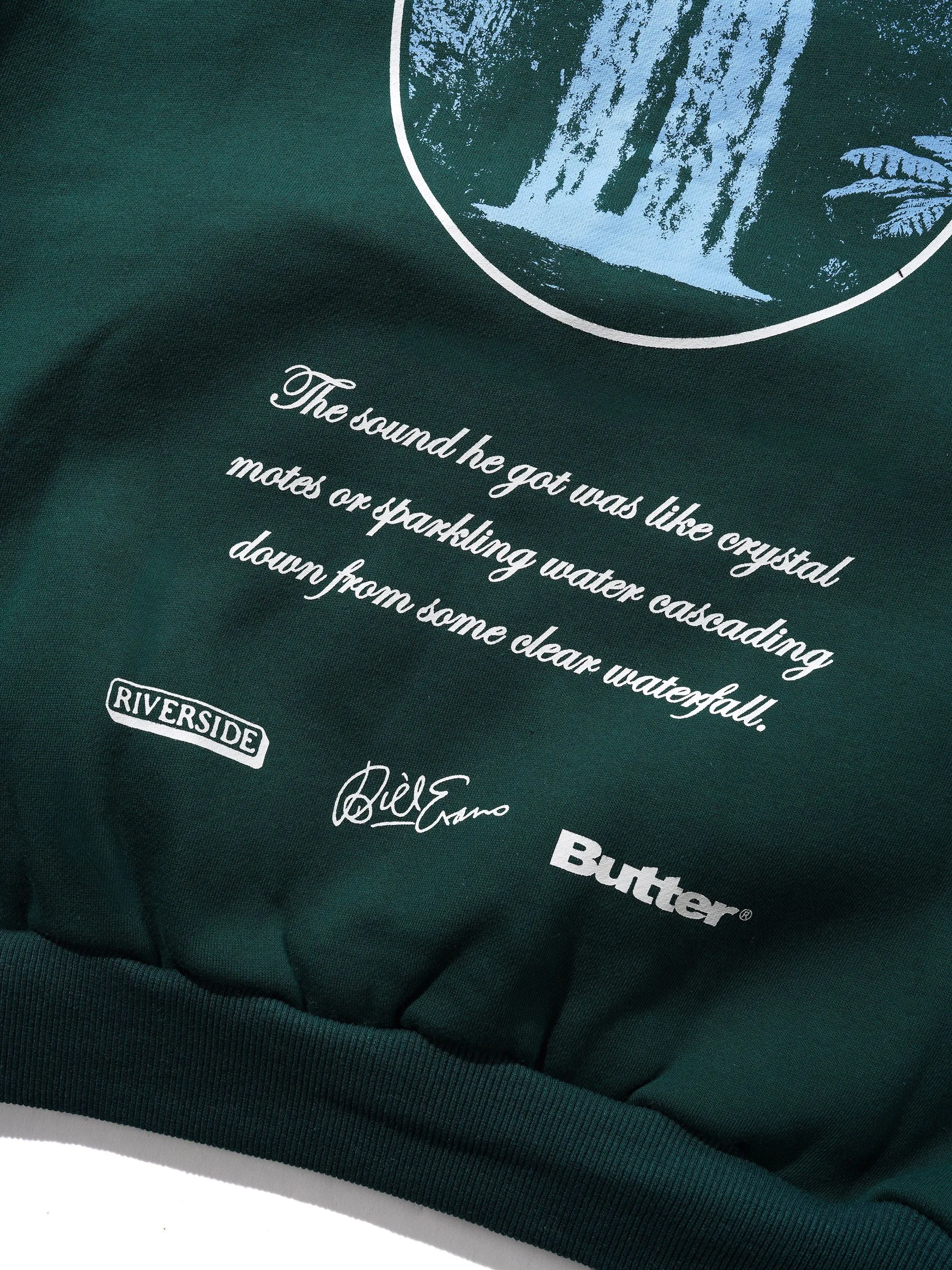 Crystal Notes Pullover Hood, Forest sold by Butter product image thumbnail 4