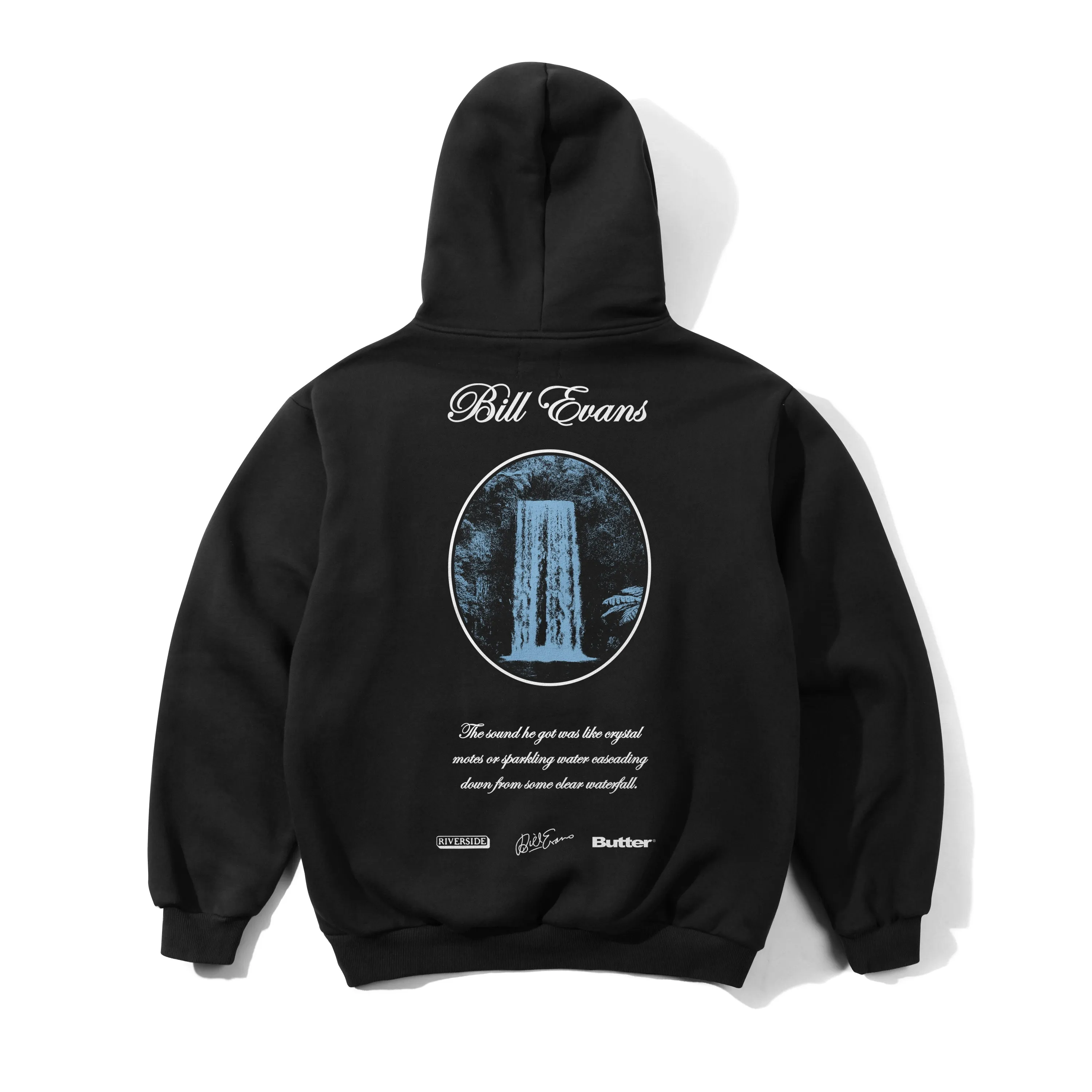 Crystal Notes Pullover Hood, Black sold by Butter product image thumbnail 2