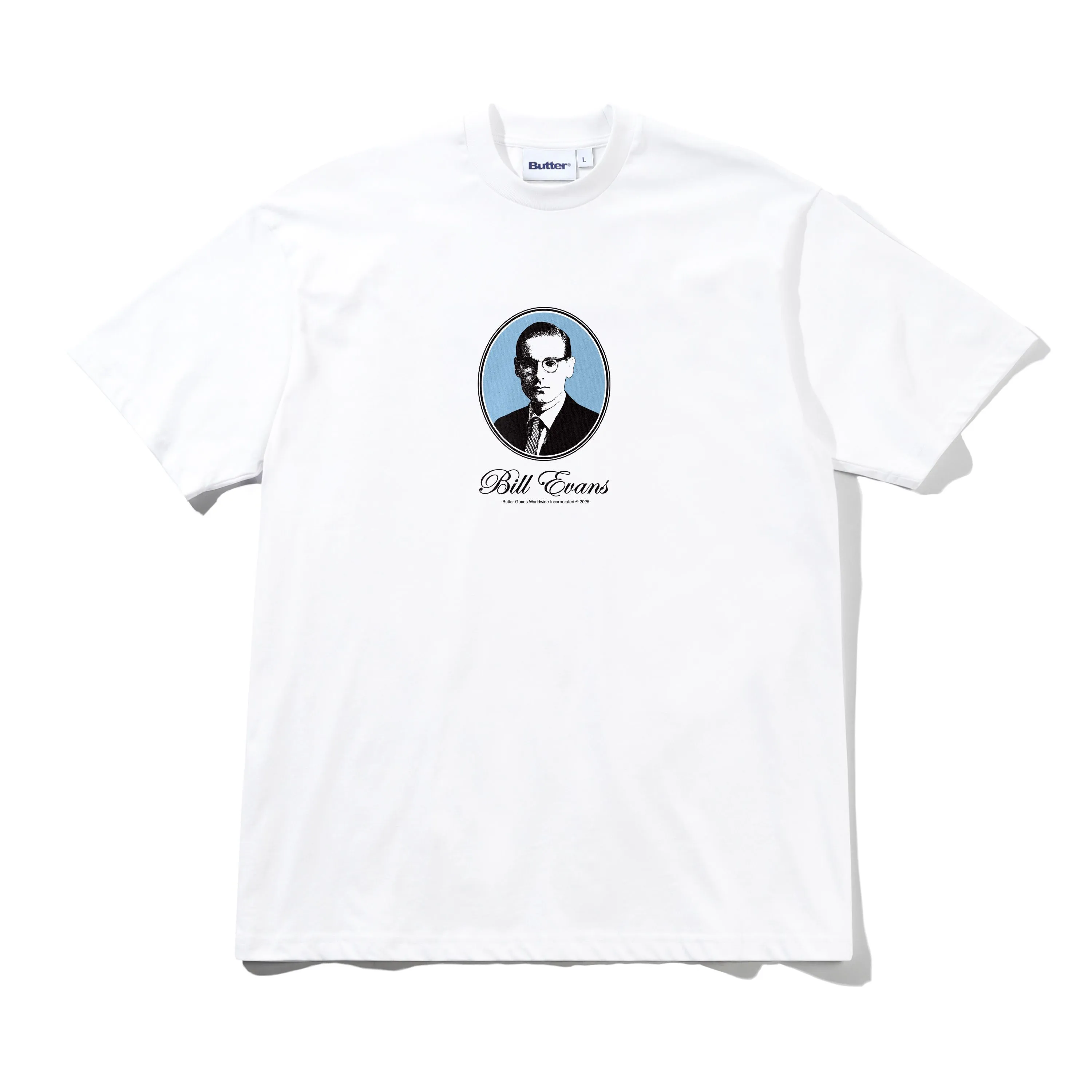 Crystal Notes Tee, White sold by Butter