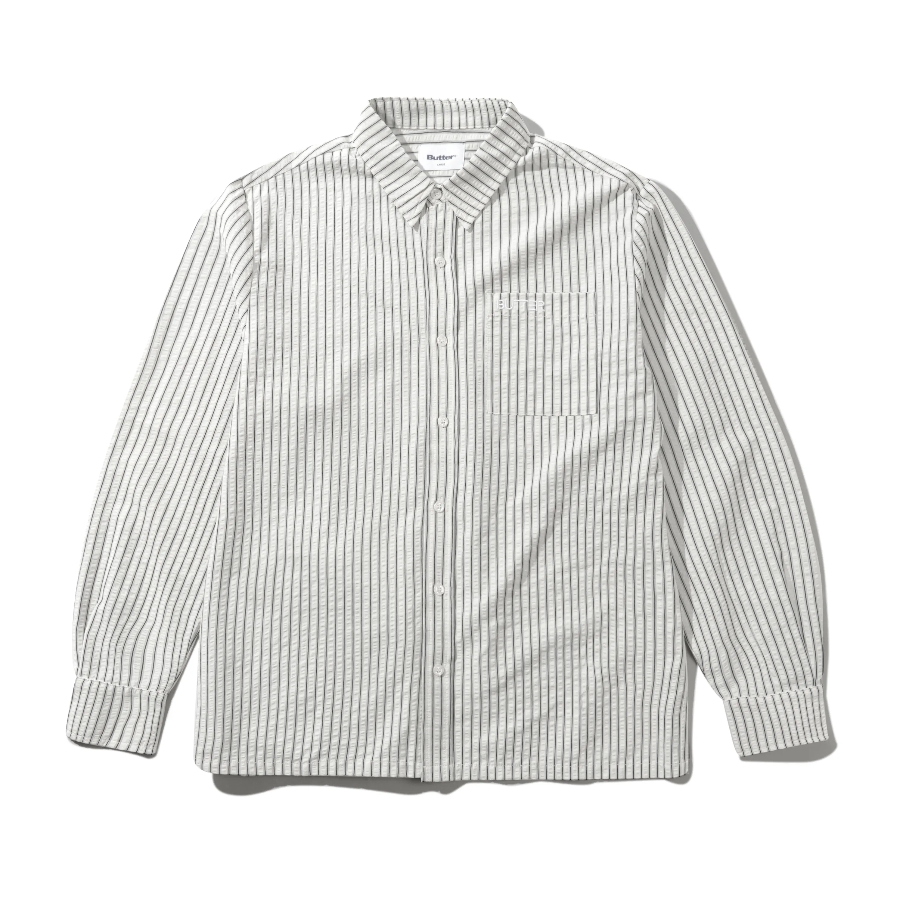 Lines Shirt, White sold by Butter