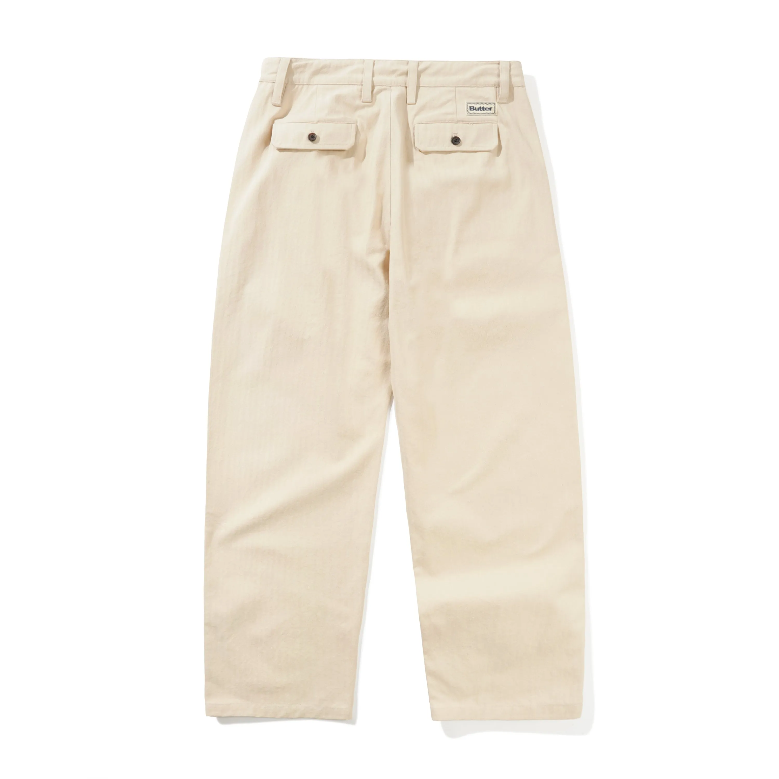 Pleated Trousers, Sandstone sold by Butter product image thumbnail 2