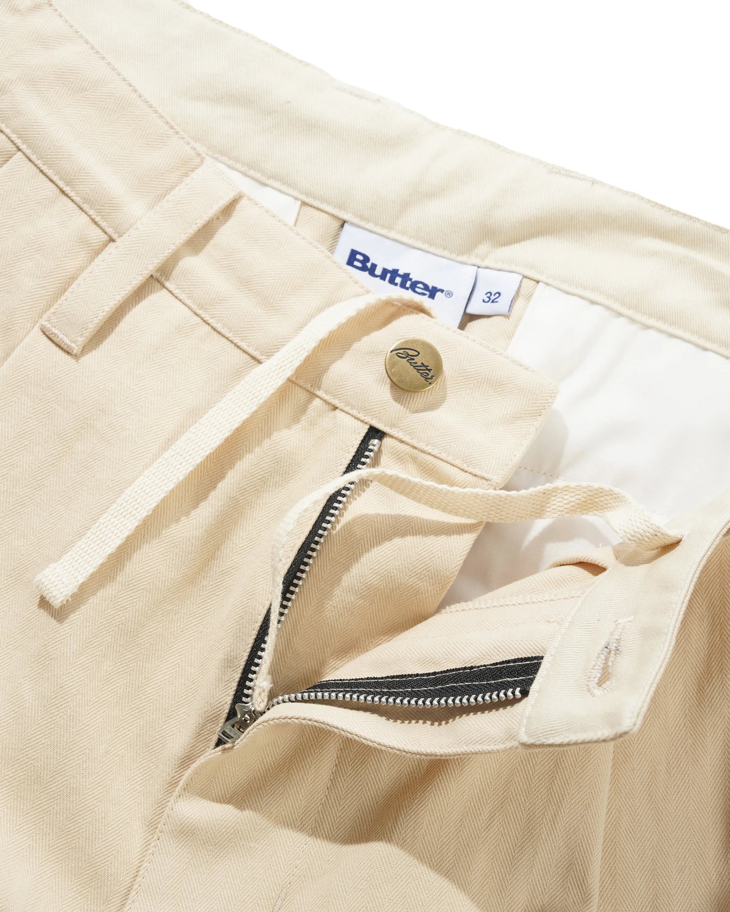 Pleated Trousers, Sandstone sold by Butter product image thumbnail 4