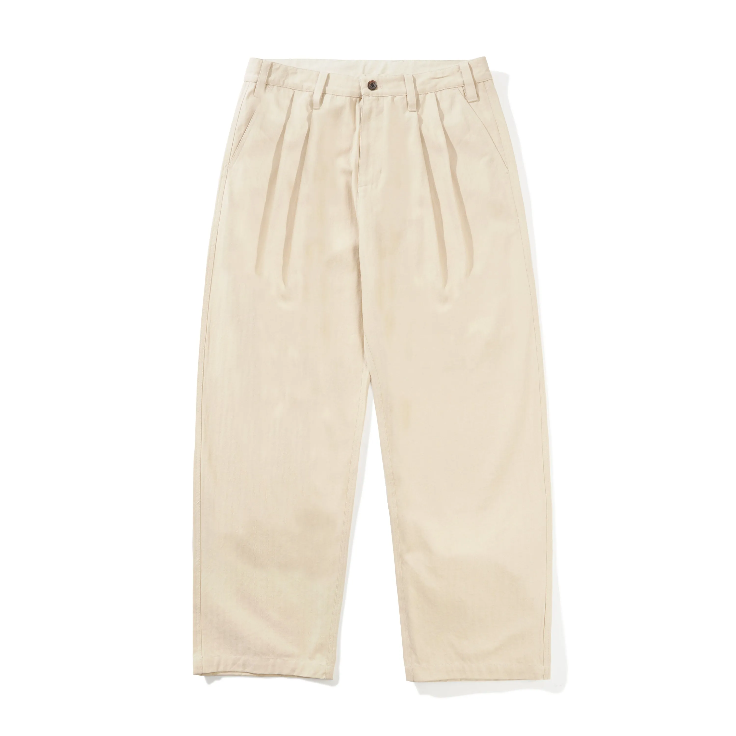 Pleated Trousers, Sandstone sold by Butter