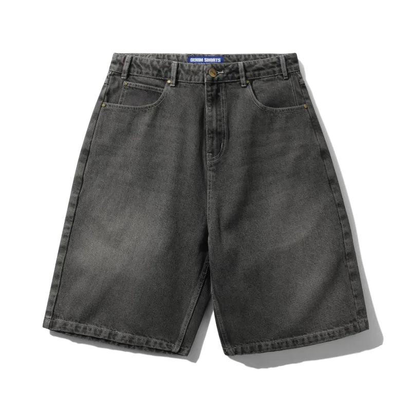 Roach Denim Shorts, Black Wash made by Butter