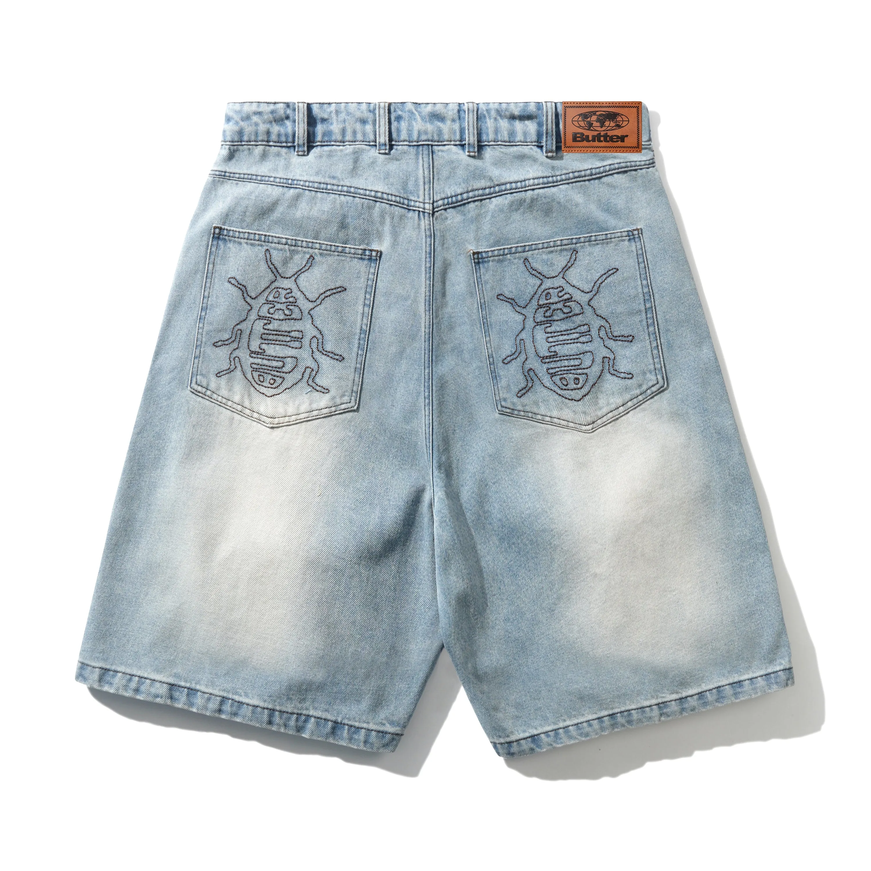 Roach Denim Shorts, Distressed Indigo sold by Butter product image thumbnail 2