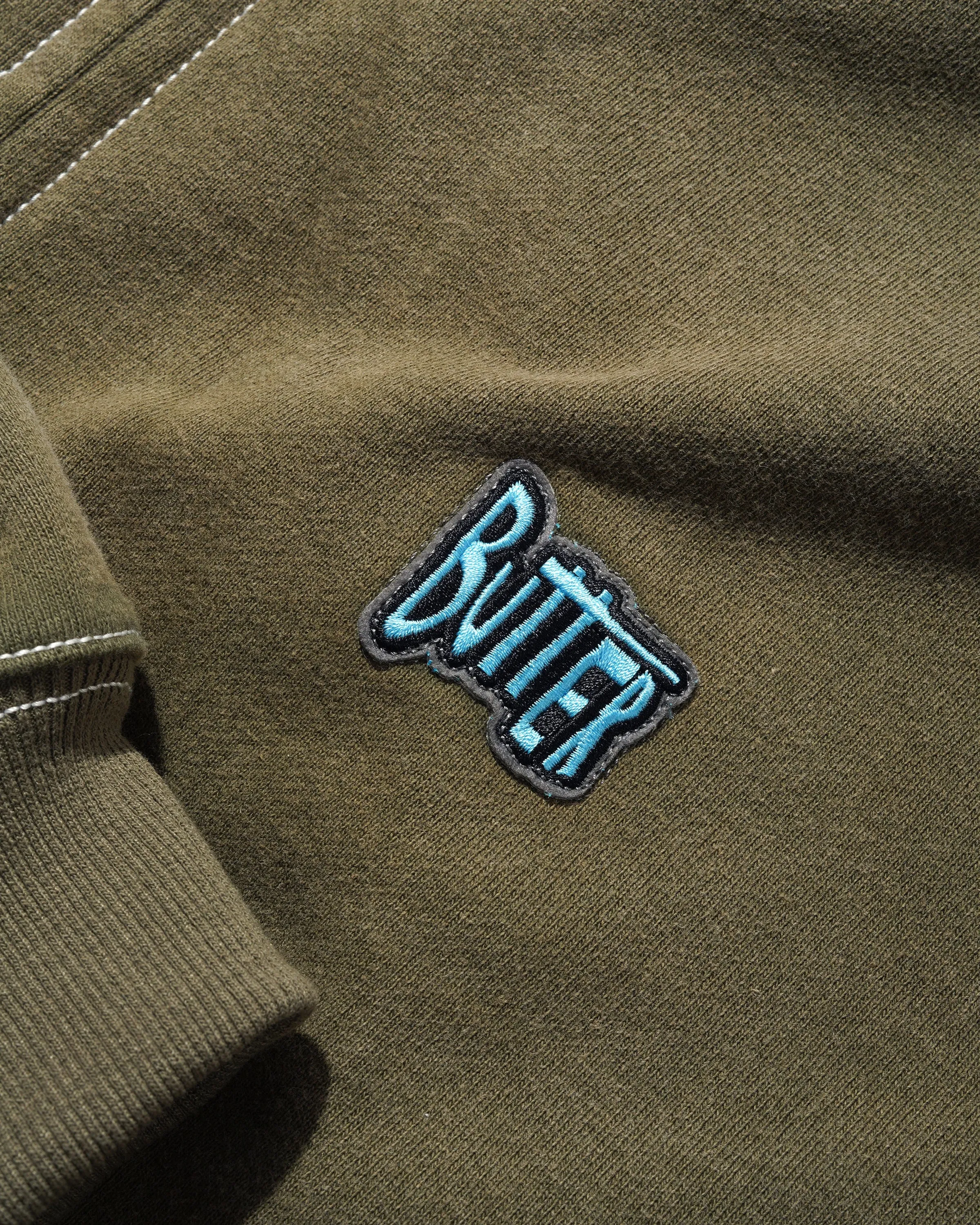 Sketch Zip-Thru Hood, Army sold by Butter product image thumbnail 3