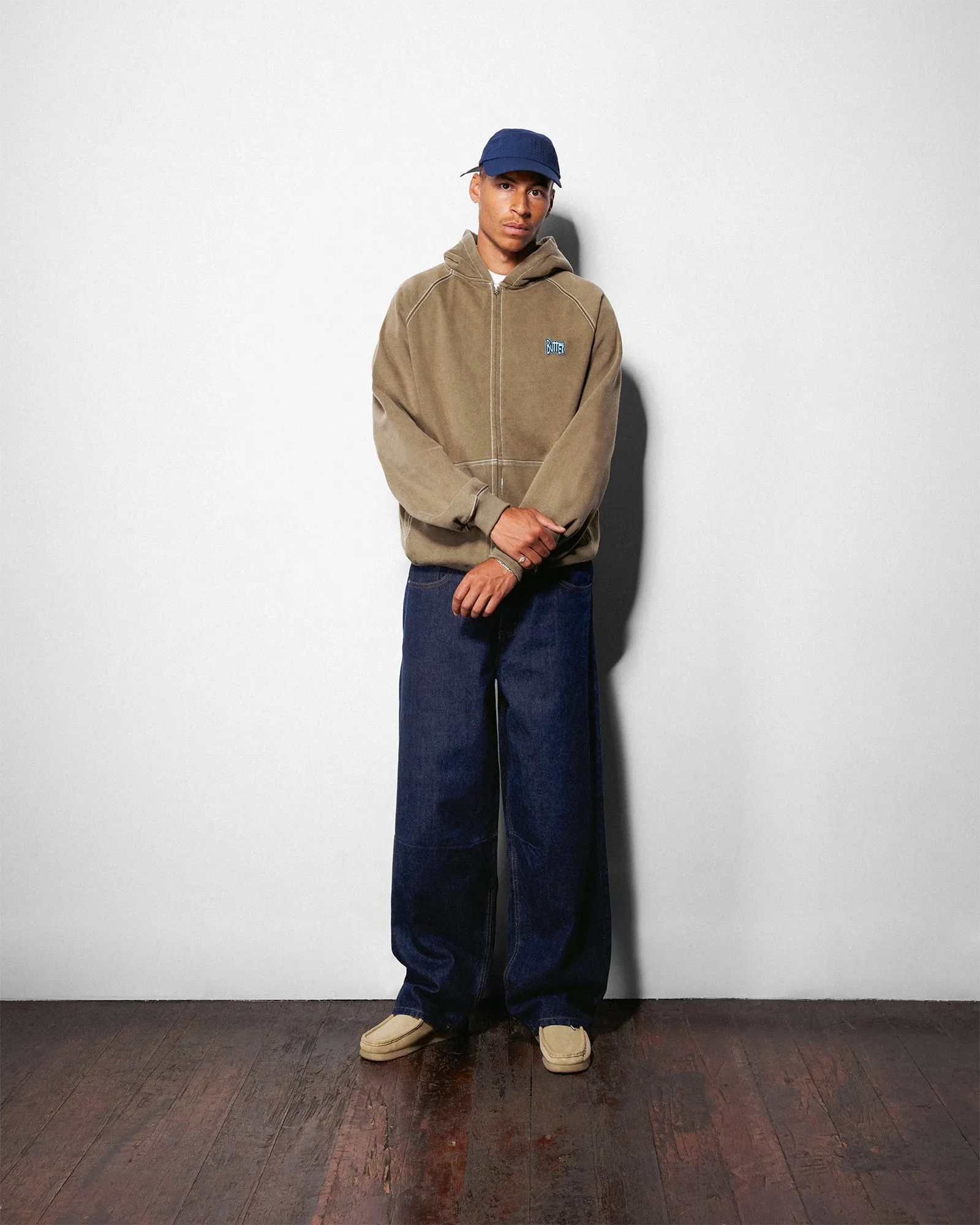 Sketch Zip-Thru Hood, Army sold by Butter product image thumbnail 4