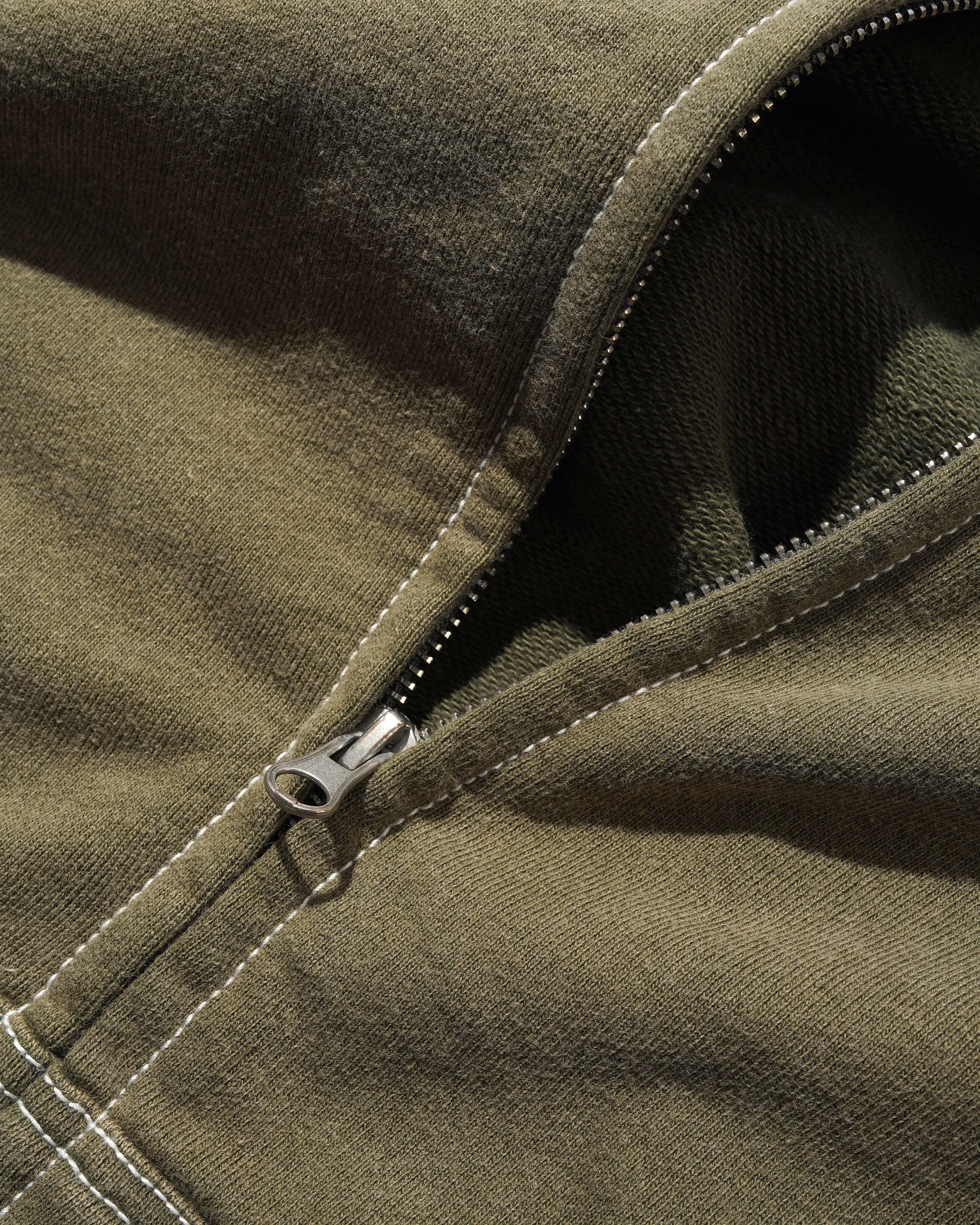 Sketch Zip-Thru Hood, Army sold by Butter product image thumbnail 2