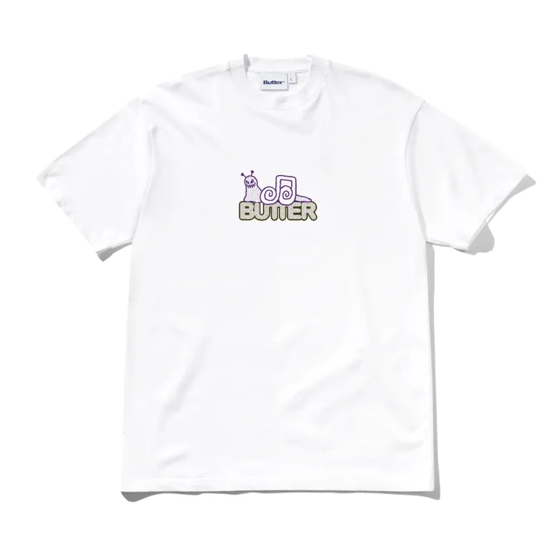 Snail Tee, White sold by Butter