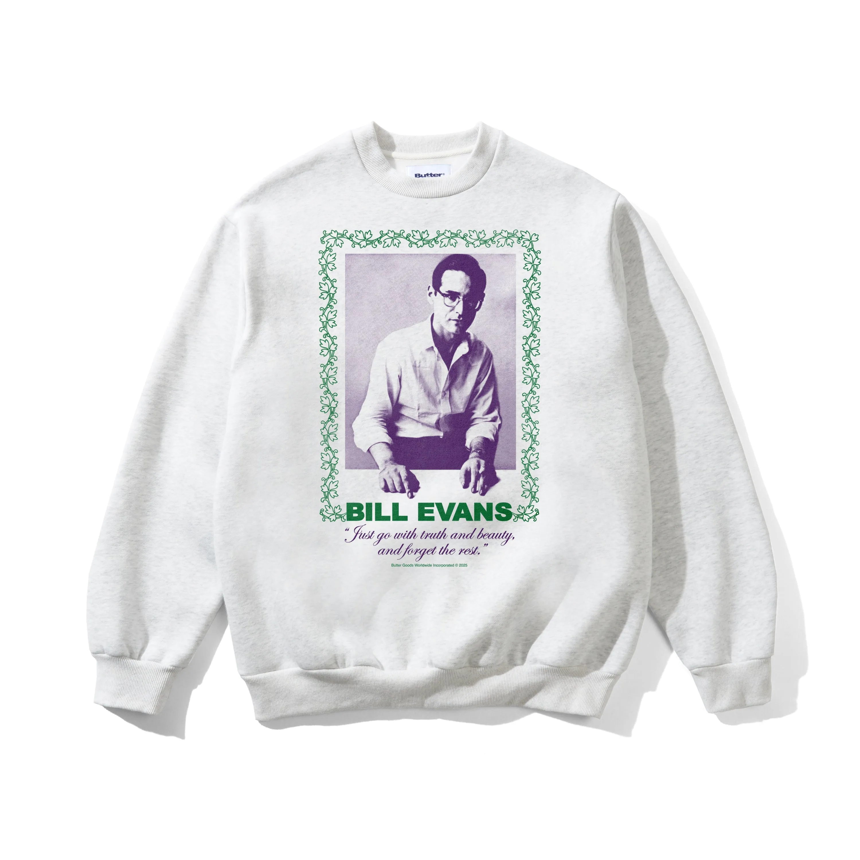 Truth & Beauty Crewneck, Ash sold by Butter