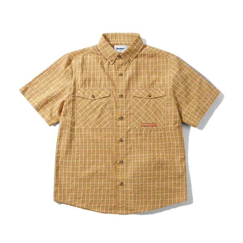 Witness S/S Shirt, Mustard made by Butter