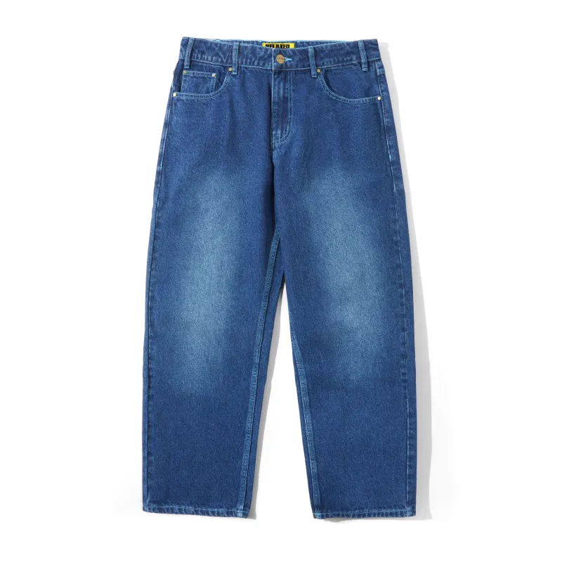 Ace Denim Jeans, Work Blue made by Butter