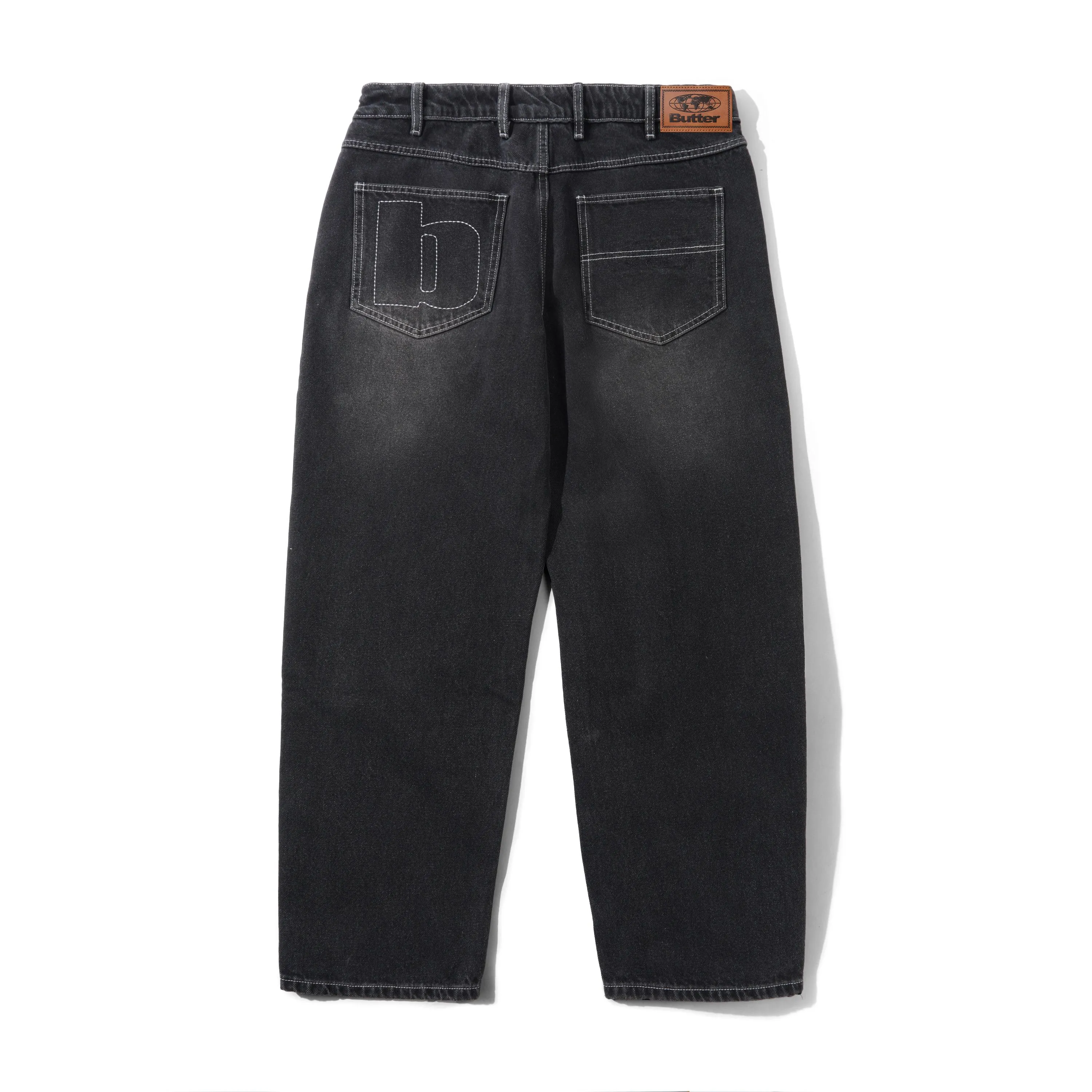 Ace Denim Jeans, Distressed Black sold by Butter product image thumbnail 2