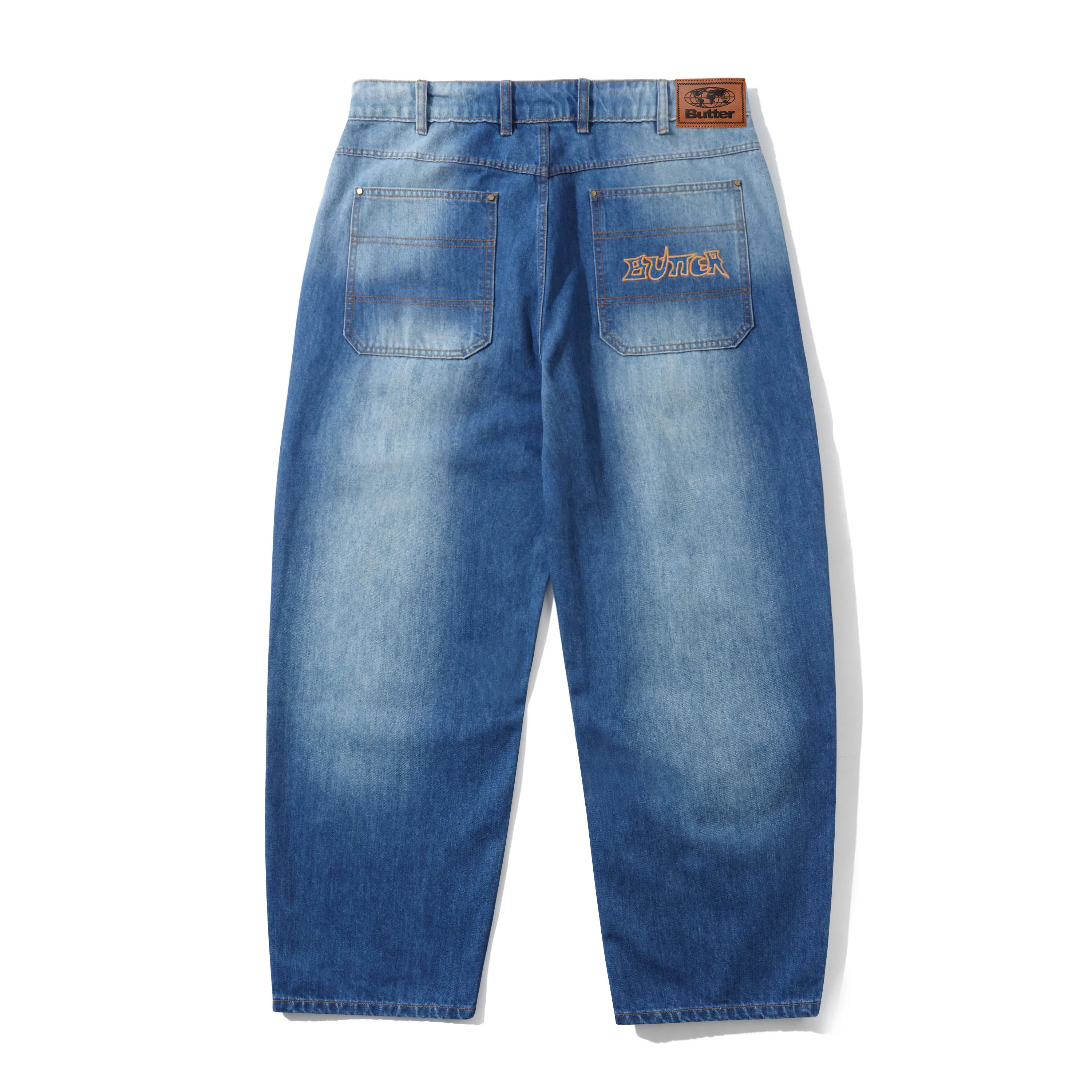 Encounter Denim Jeans, Washed Slub Blue sold by Butter product image thumbnail 2