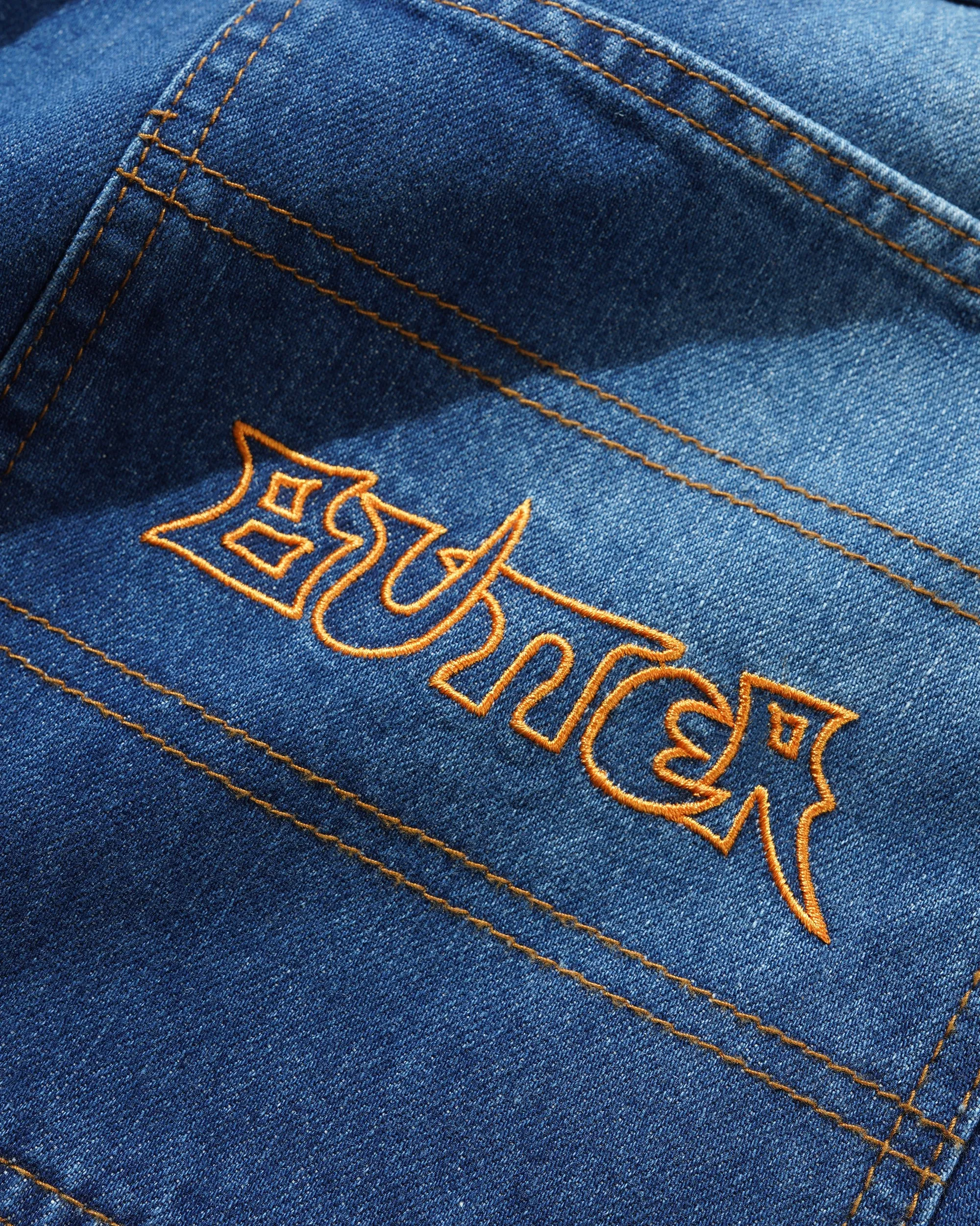 Encounter Denim Shorts, Washed Slub Blue sold by Butter product image thumbnail 3