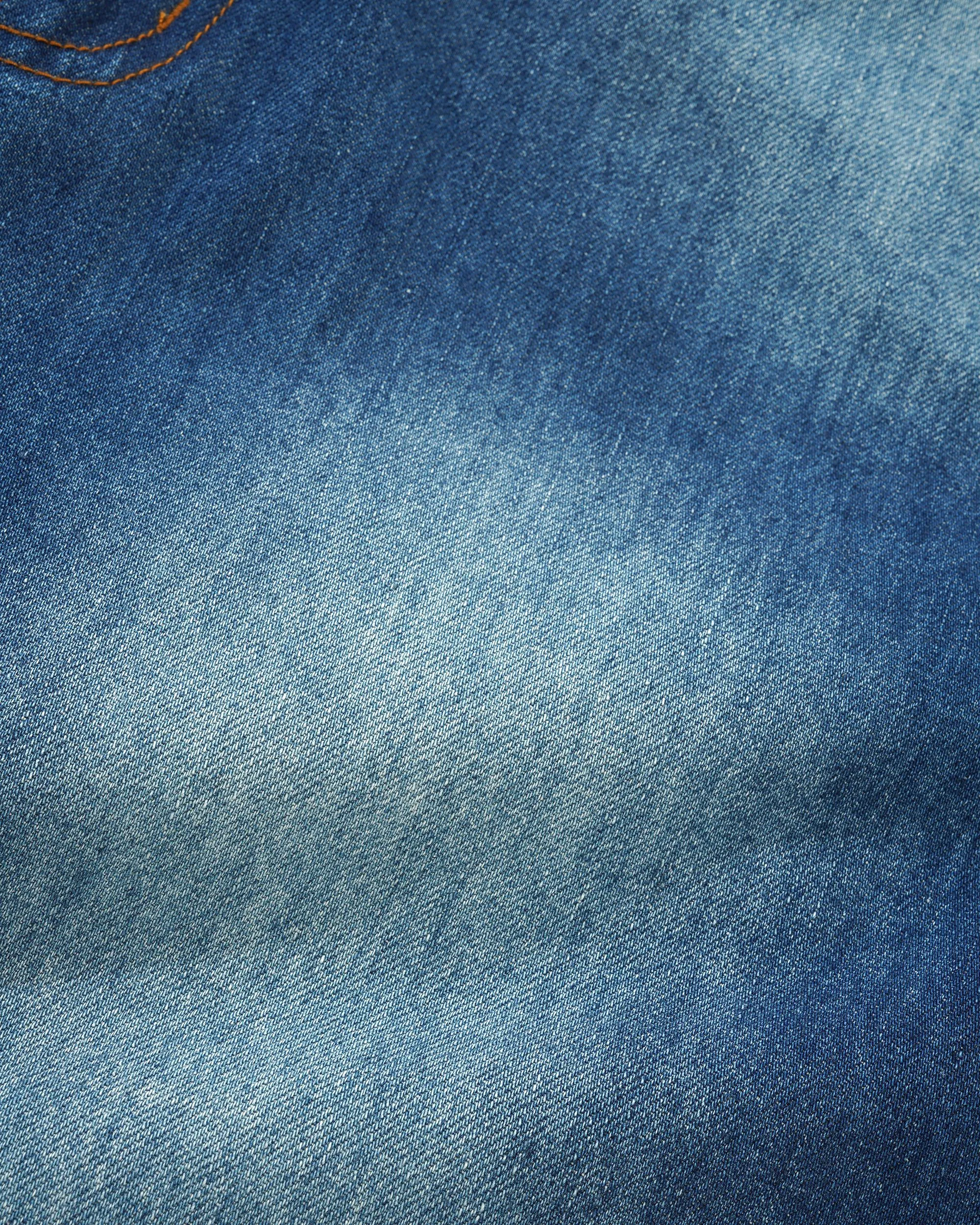 Encounter Denim Shorts, Washed Slub Blue sold by Butter product image thumbnail 5