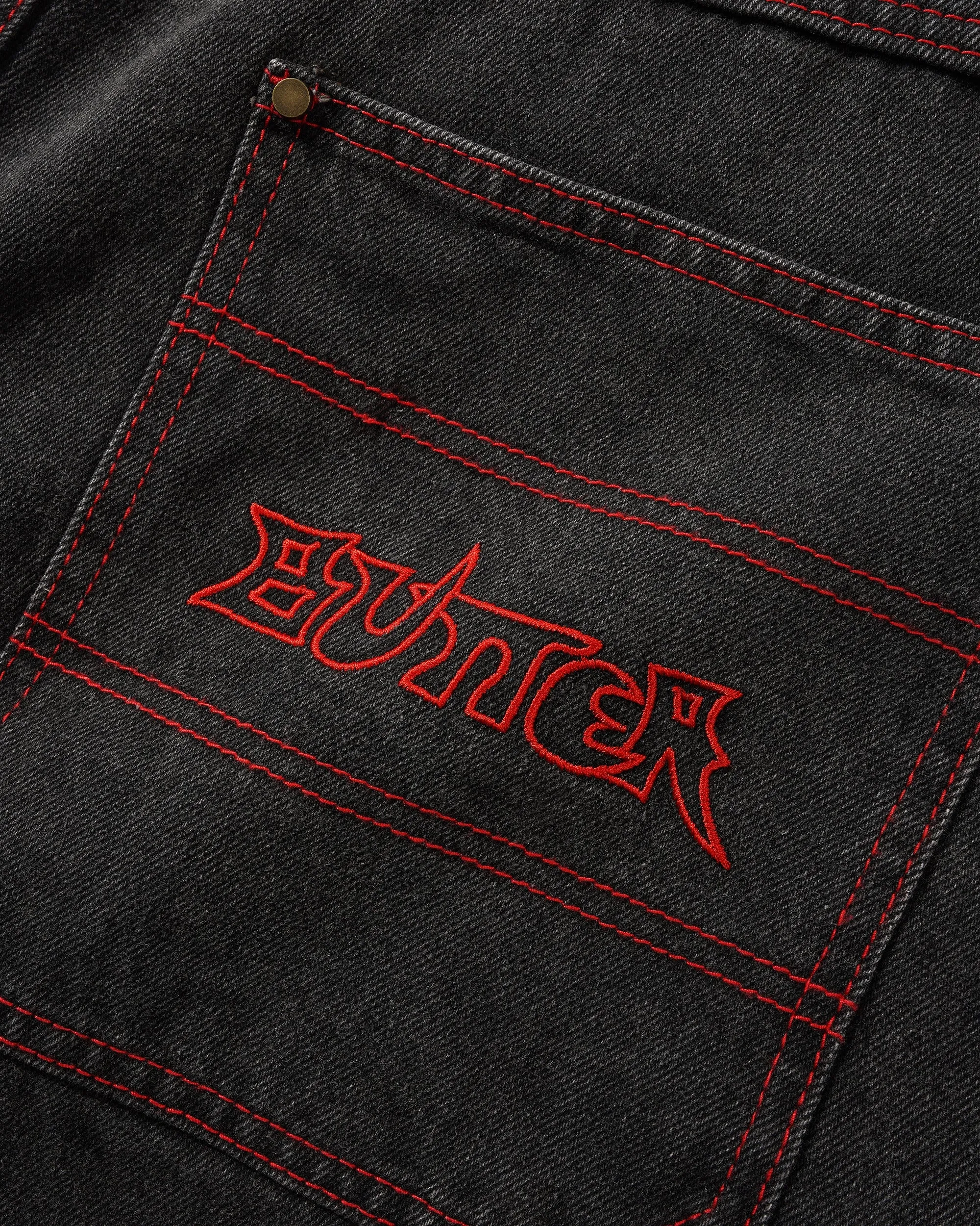 Encounter Denim Shorts, Tinted Washed Black sold by Butter product image thumbnail 3