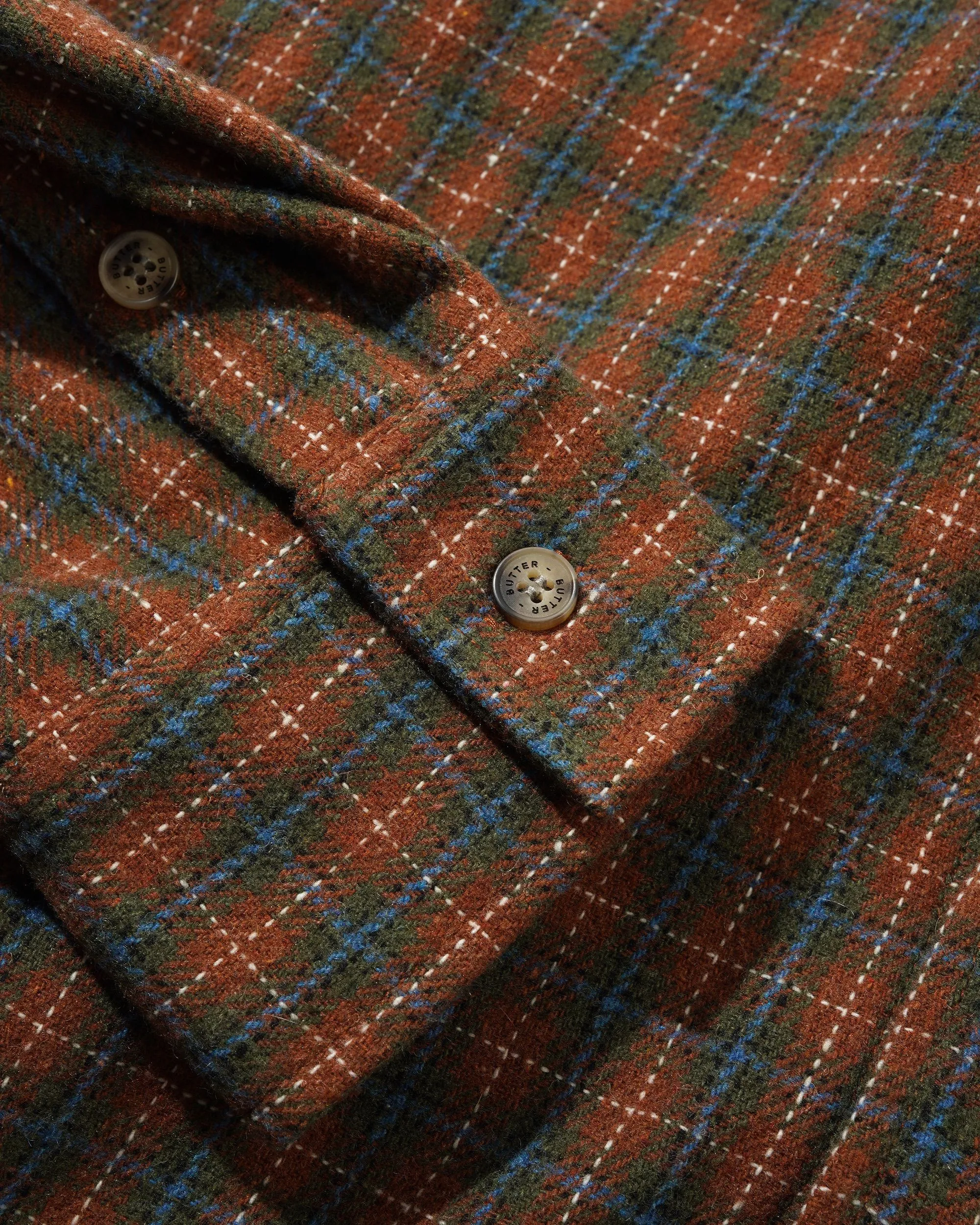 Encounter Shirt, Brown / Blue sold by Butter product image thumbnail 4