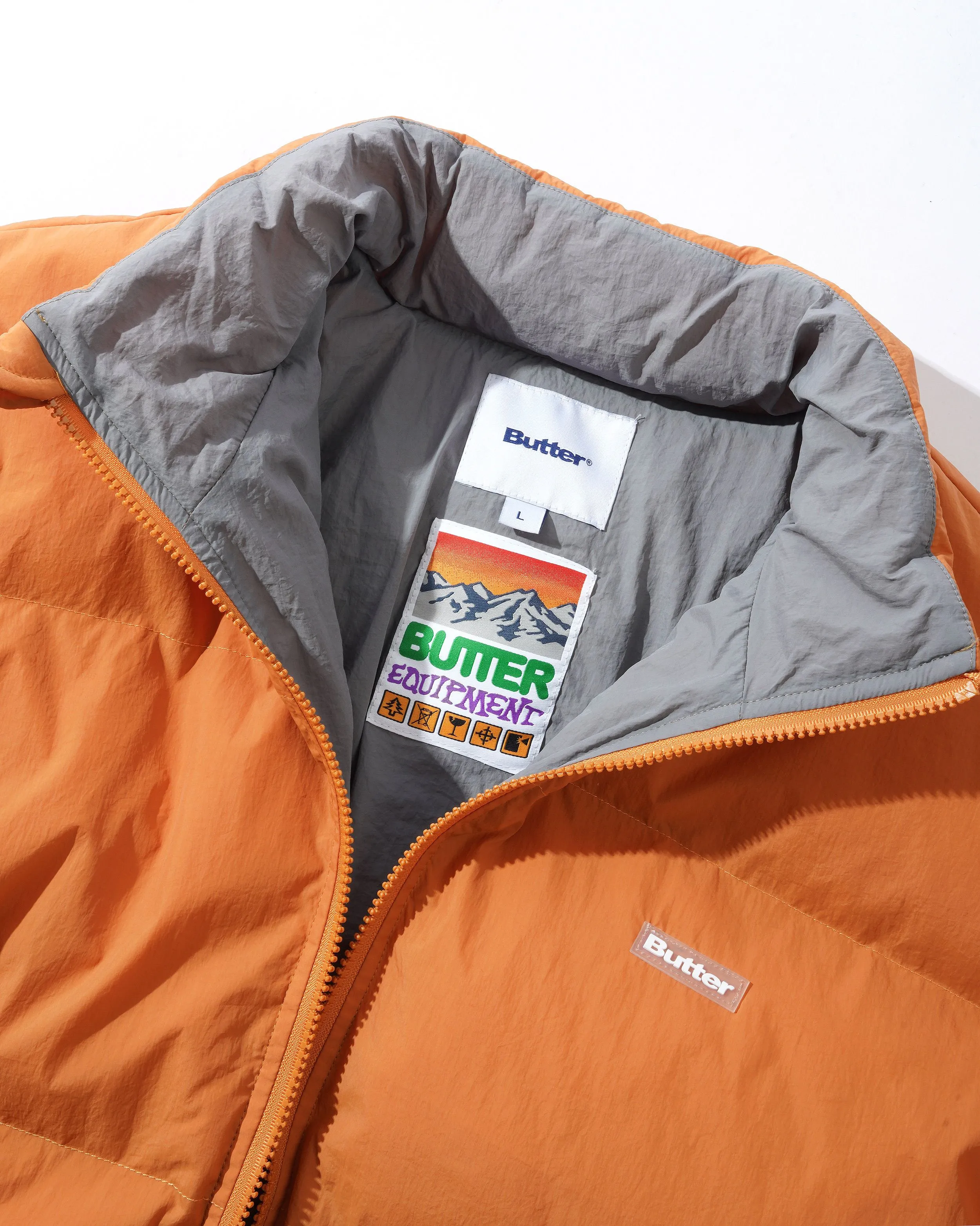 Endure Puffer Jacket, Terracotta sold by Butter product image thumbnail 4