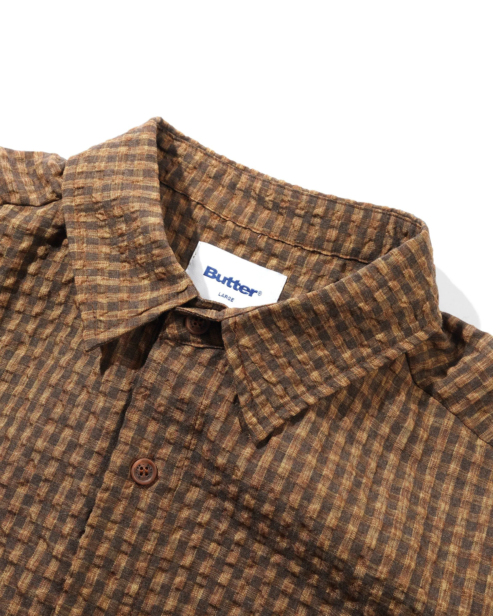 Equipment S/S Shirt, Brown sold by Butter product image thumbnail 4