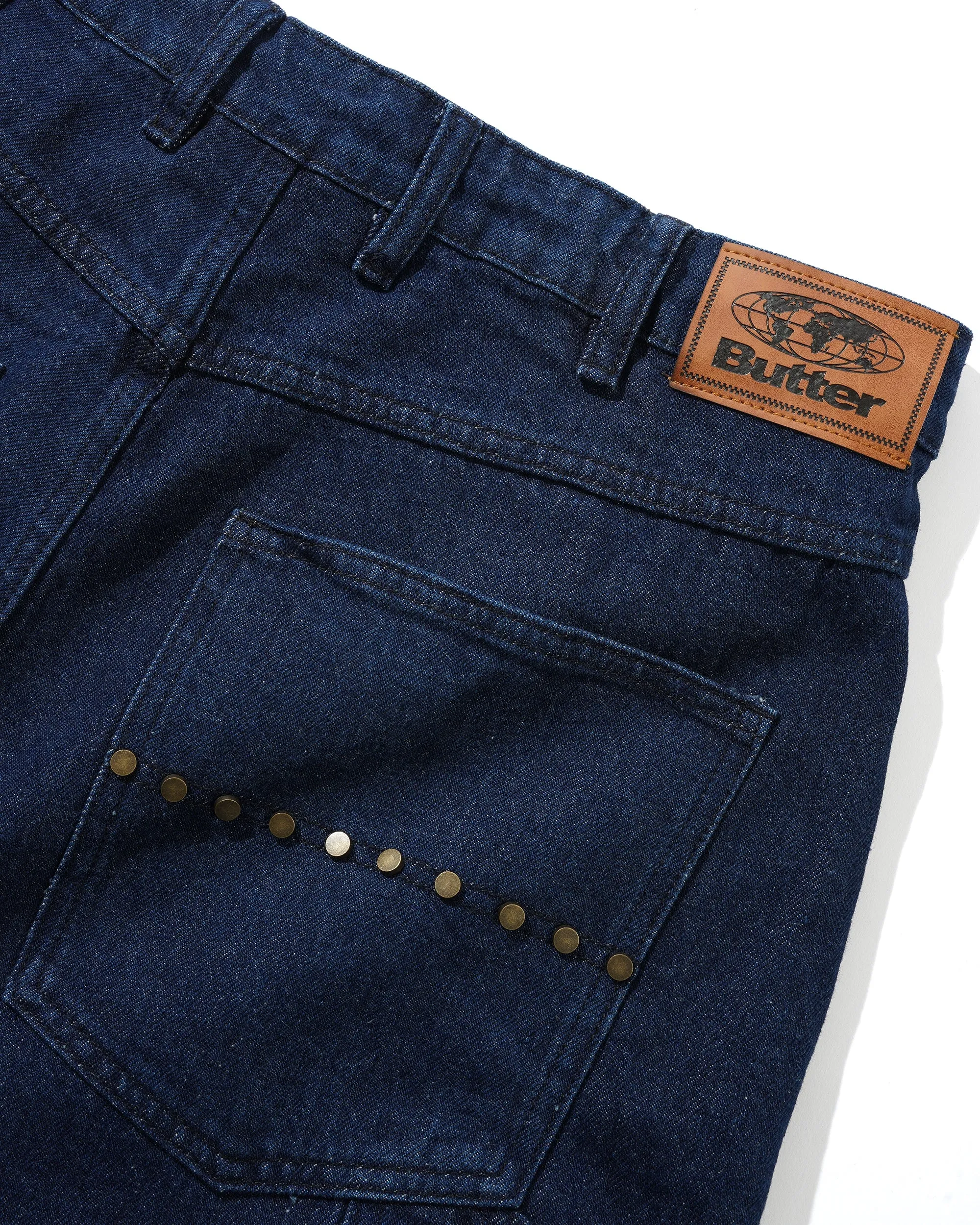 Rivet Denim Jeans, Raw Indigo sold by Butter product image thumbnail 3