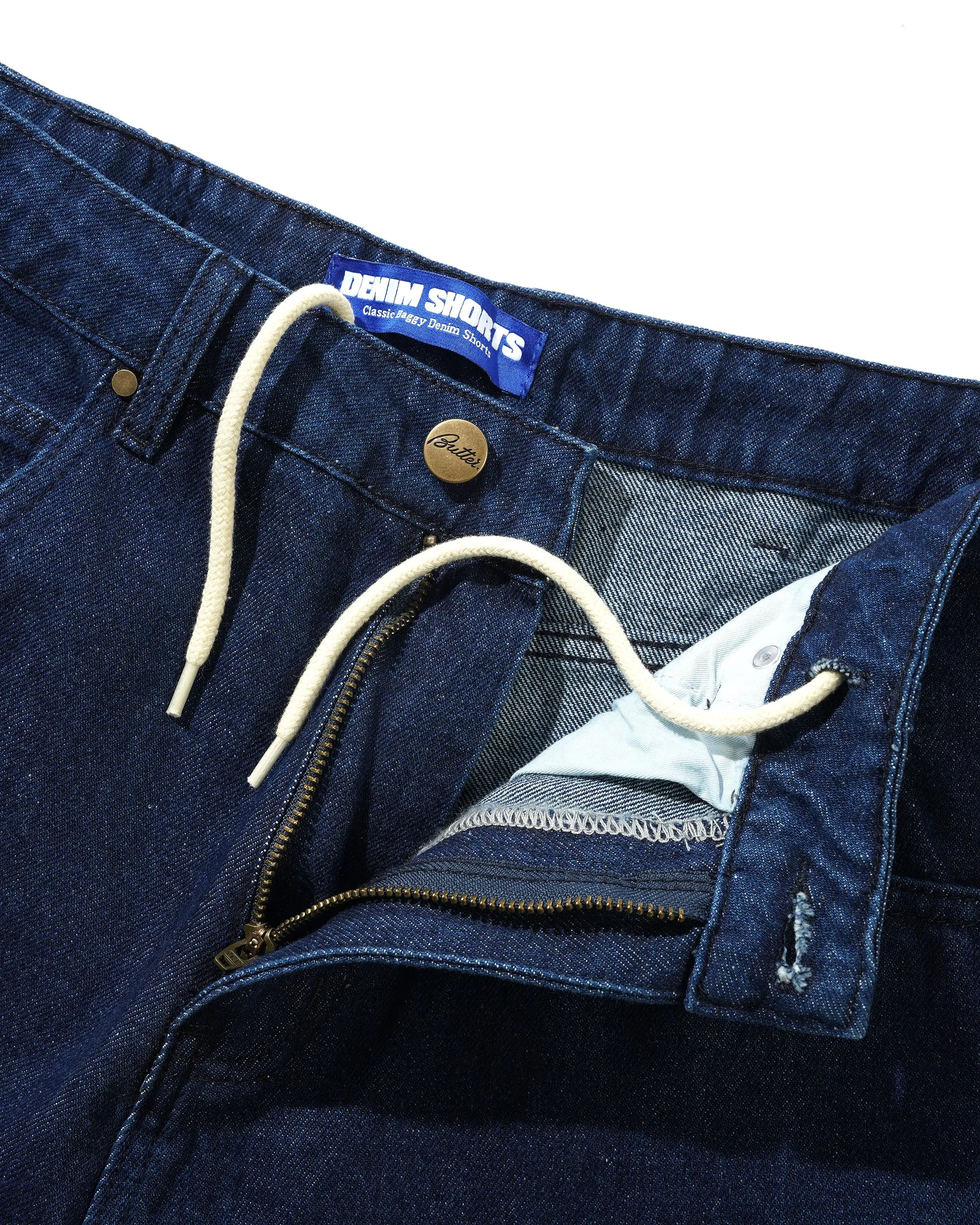 Rivet Denim Shorts, Raw Indigo sold by Butter product image thumbnail 5
