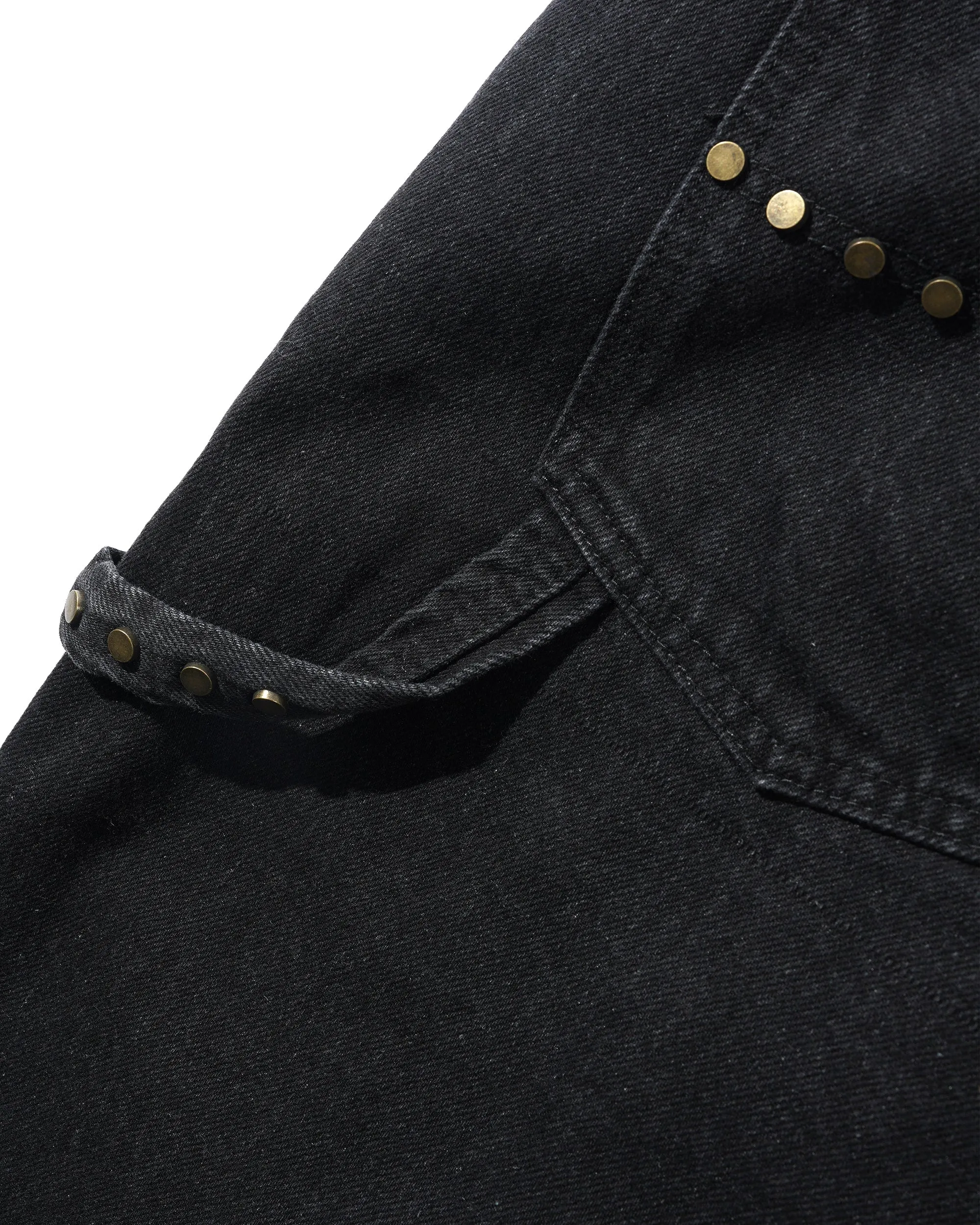 Rivet Denim Jeans, Washed Black sold by Butter product image thumbnail 5