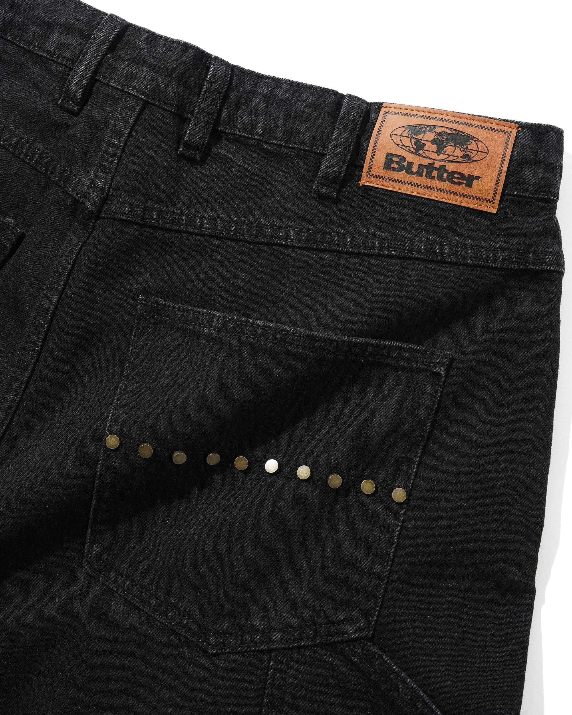 Rivet Denim Jeans, Washed Black sold by Butter product image thumbnail 3