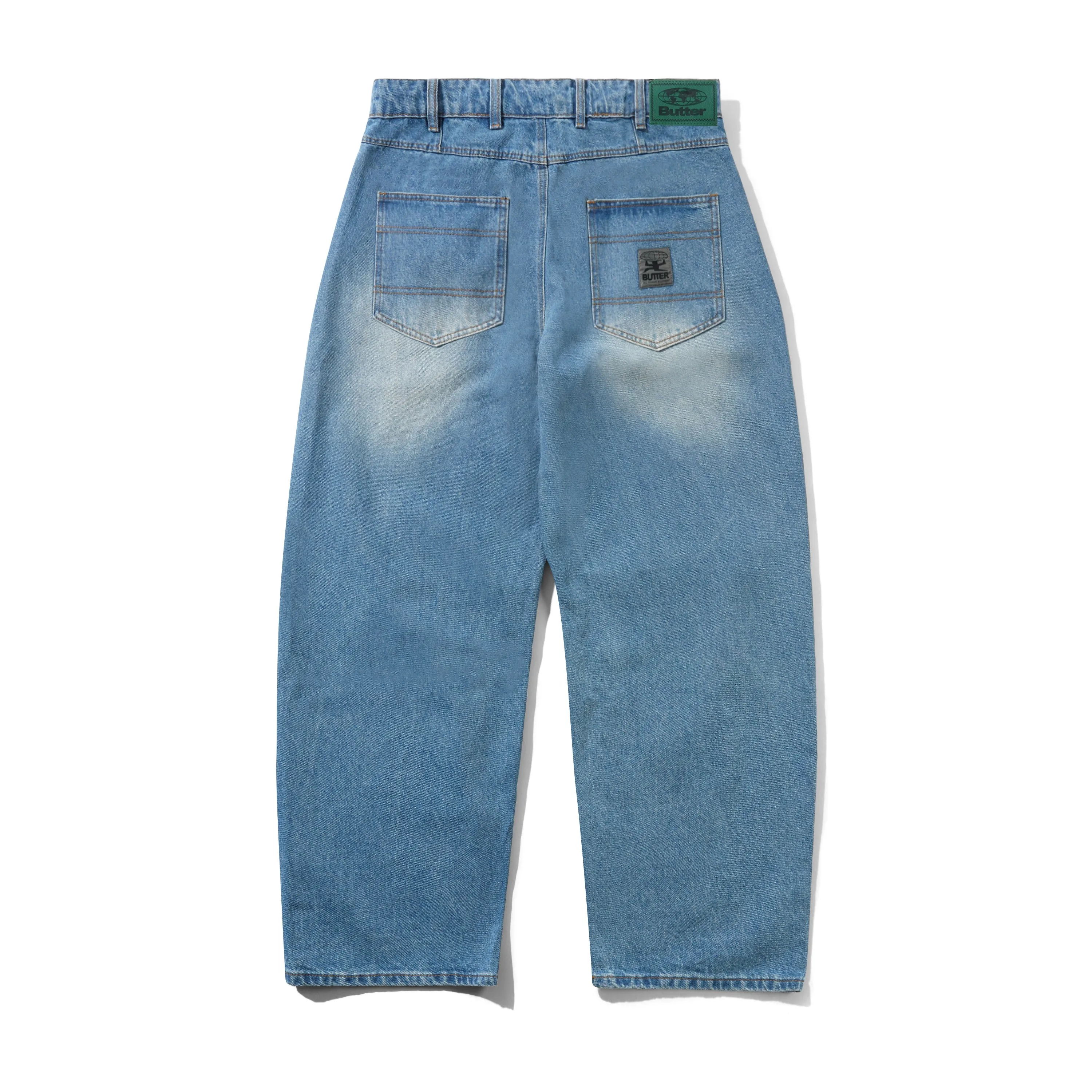 Wide Cut Denim Jeans, Worn Indigo sold by Butter product image thumbnail 2
