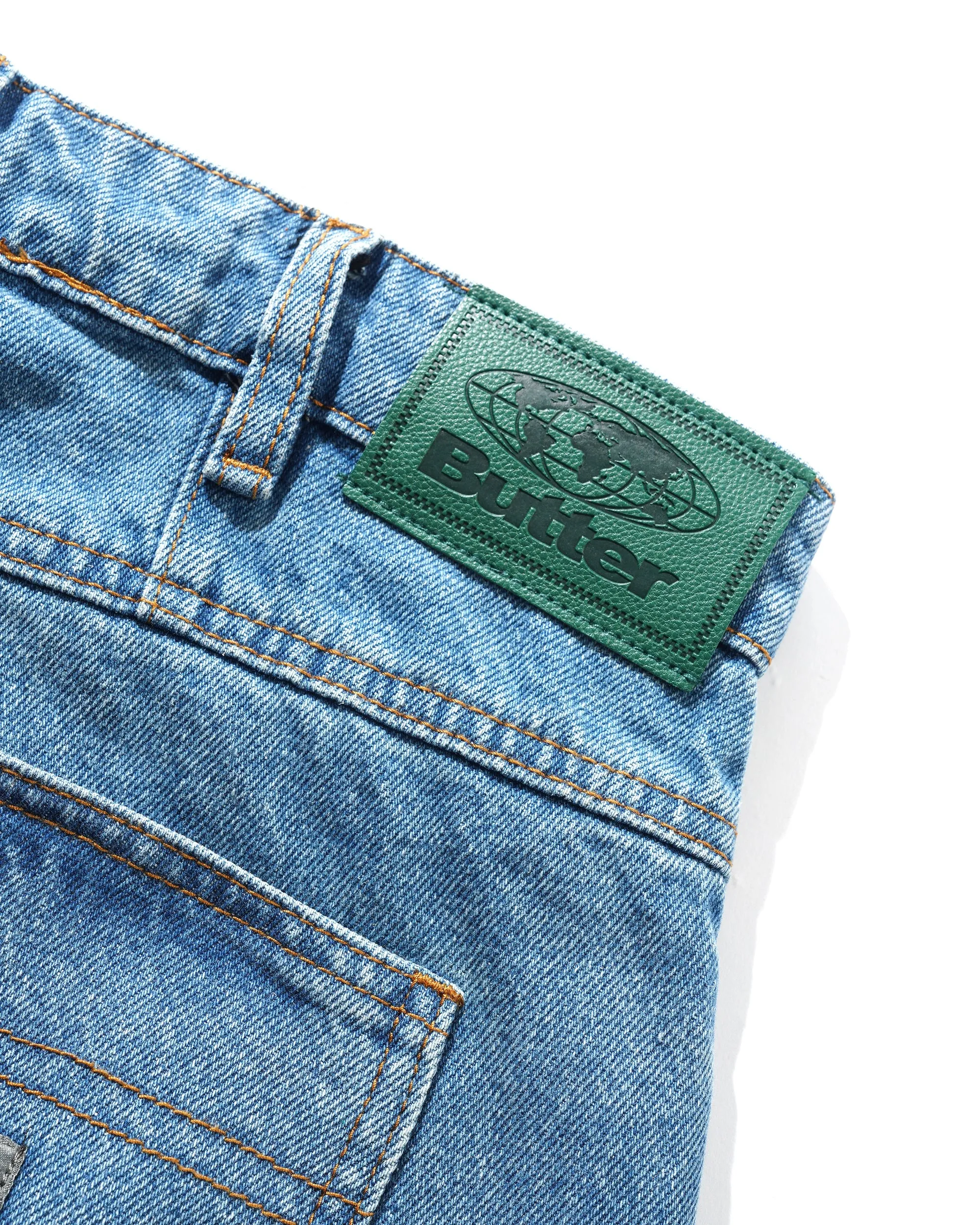 Wide Cut Denim Jeans, Worn Indigo sold by Butter product image thumbnail 4