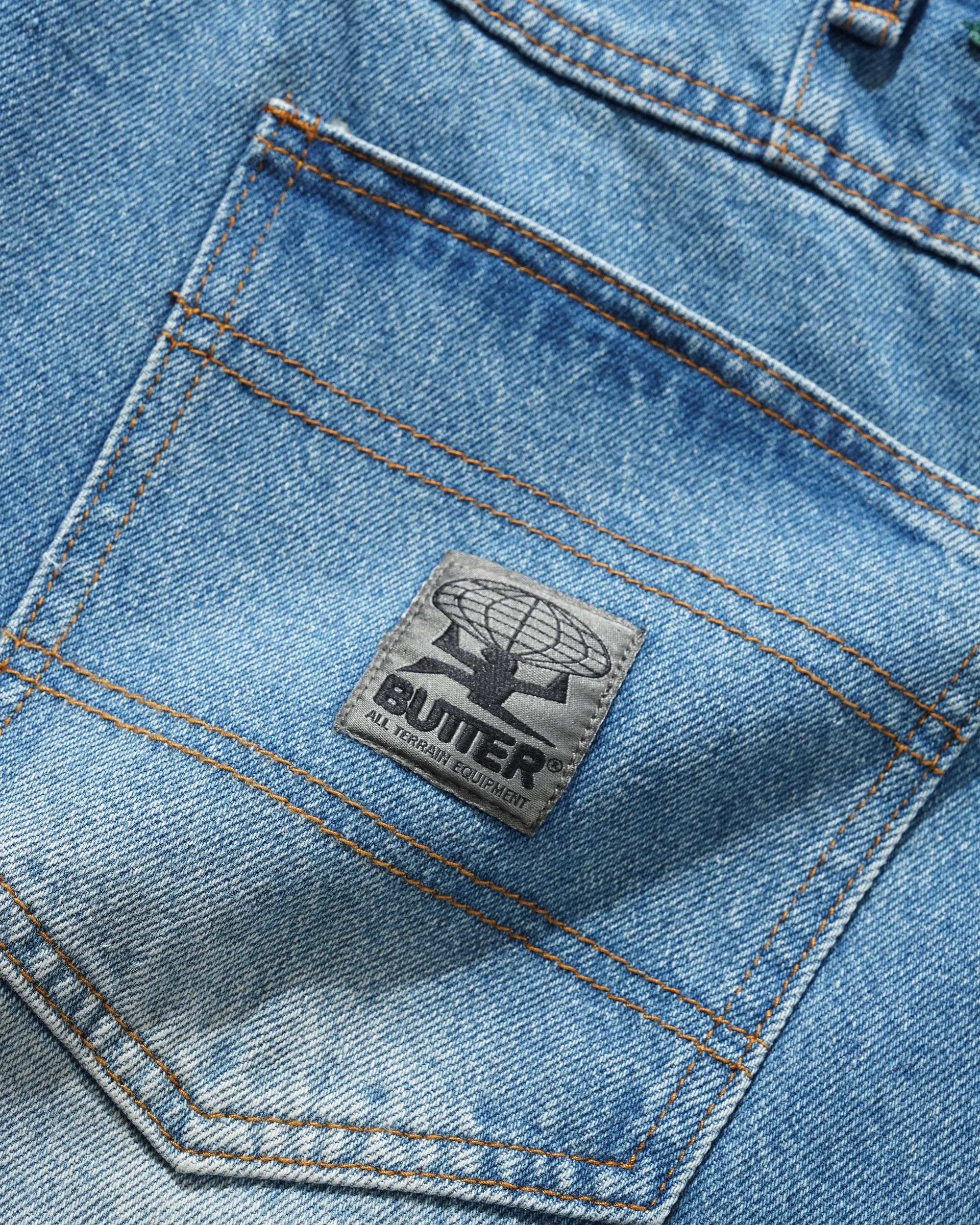 Wide Cut Denim Jeans, Worn Indigo sold by Butter product image thumbnail 3