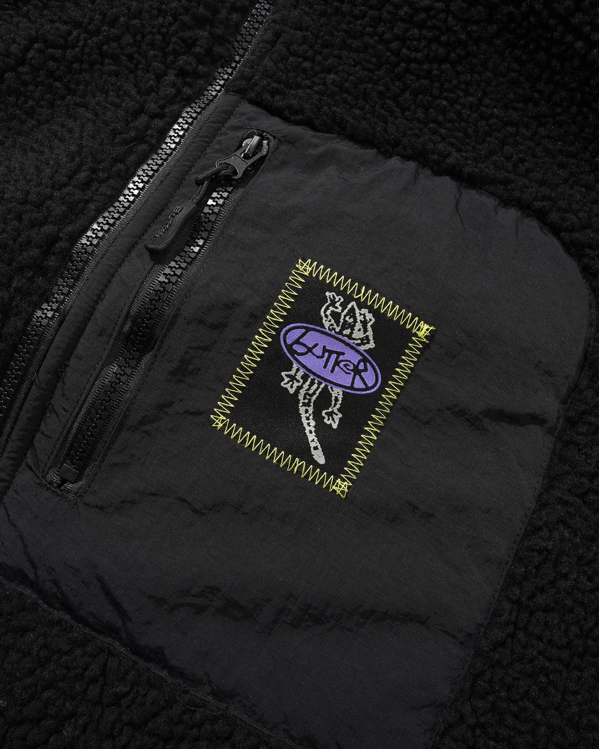 Wipeout Sherpa Jacket, Black sold by Butter product image thumbnail 2